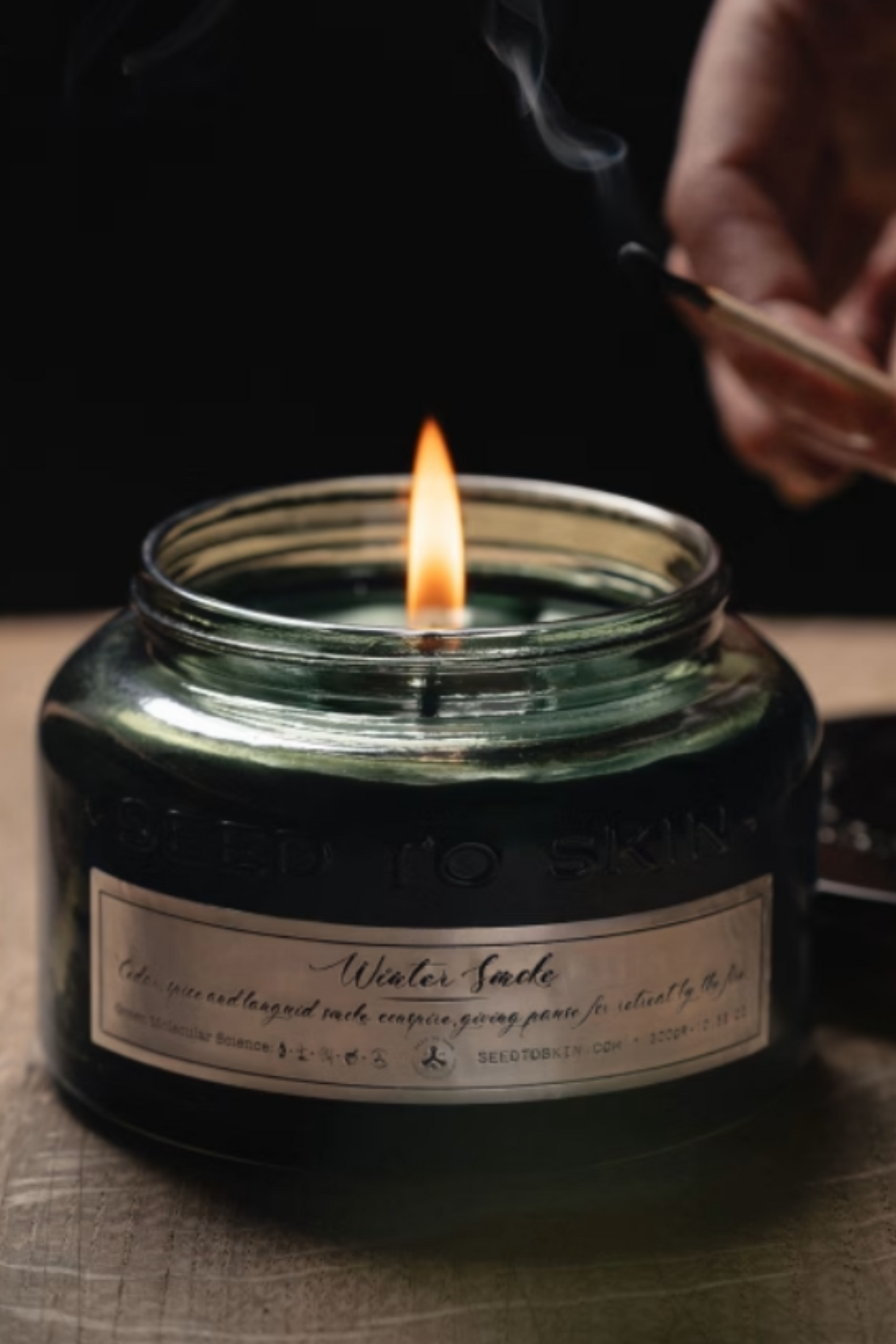 Winter Smoke Candle