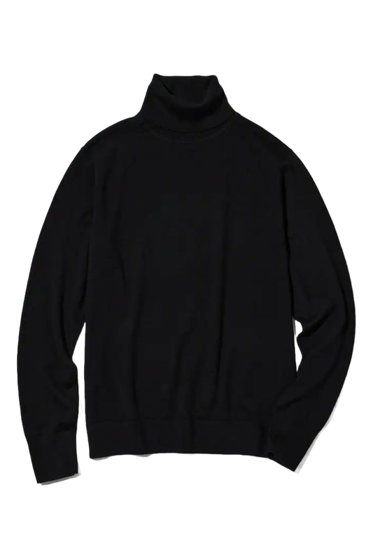 100% Extra Fine Merino Turtleneck Jumper