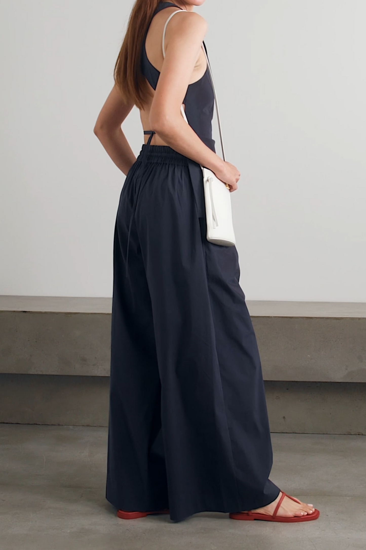 Cotton-Blend Poplin Co-Ord