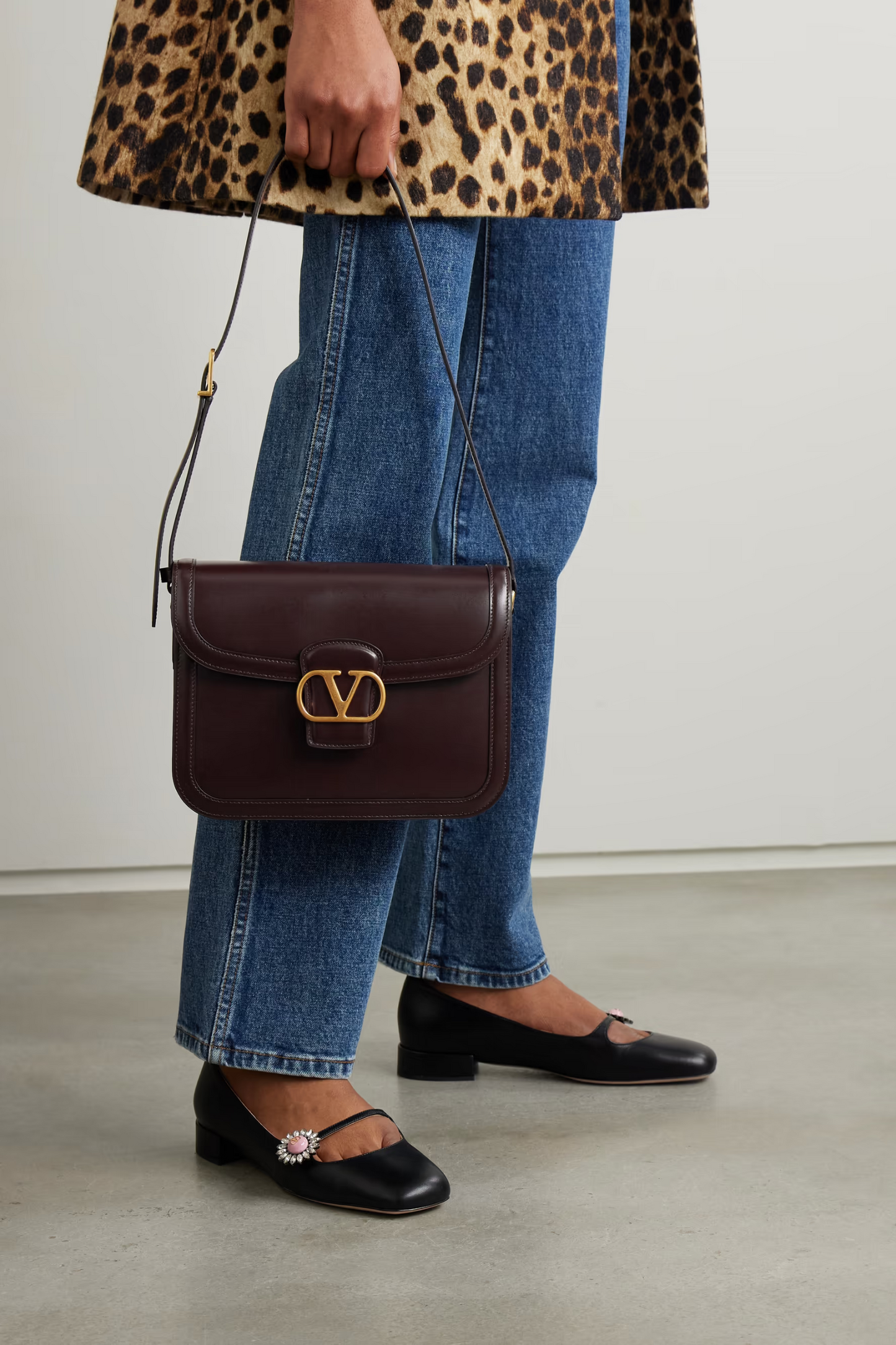 9to5 Leather Shoulder Bag