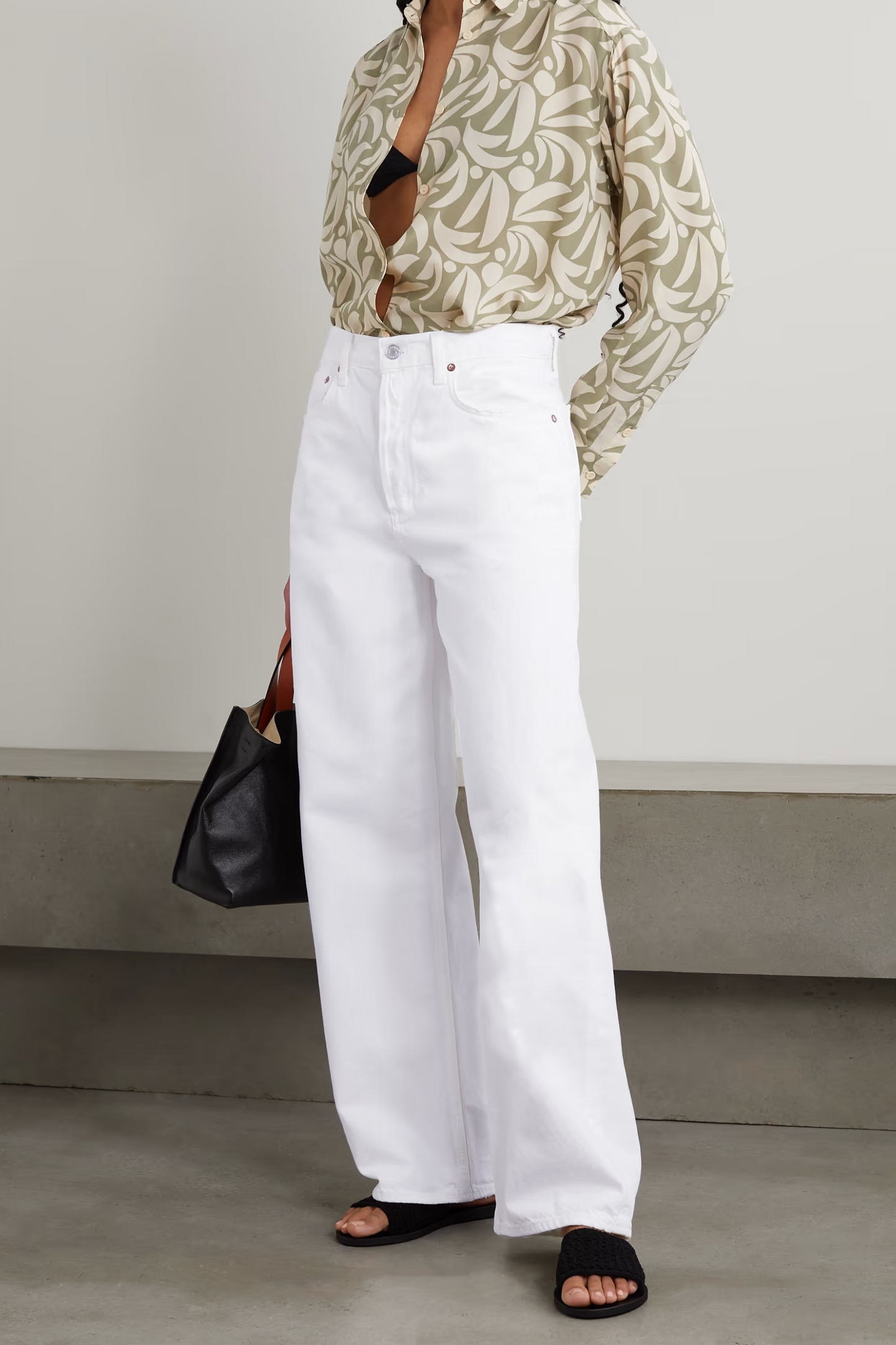 + NET SUSTAIN Low Slung Baggy Organic Boyfriend Jeans