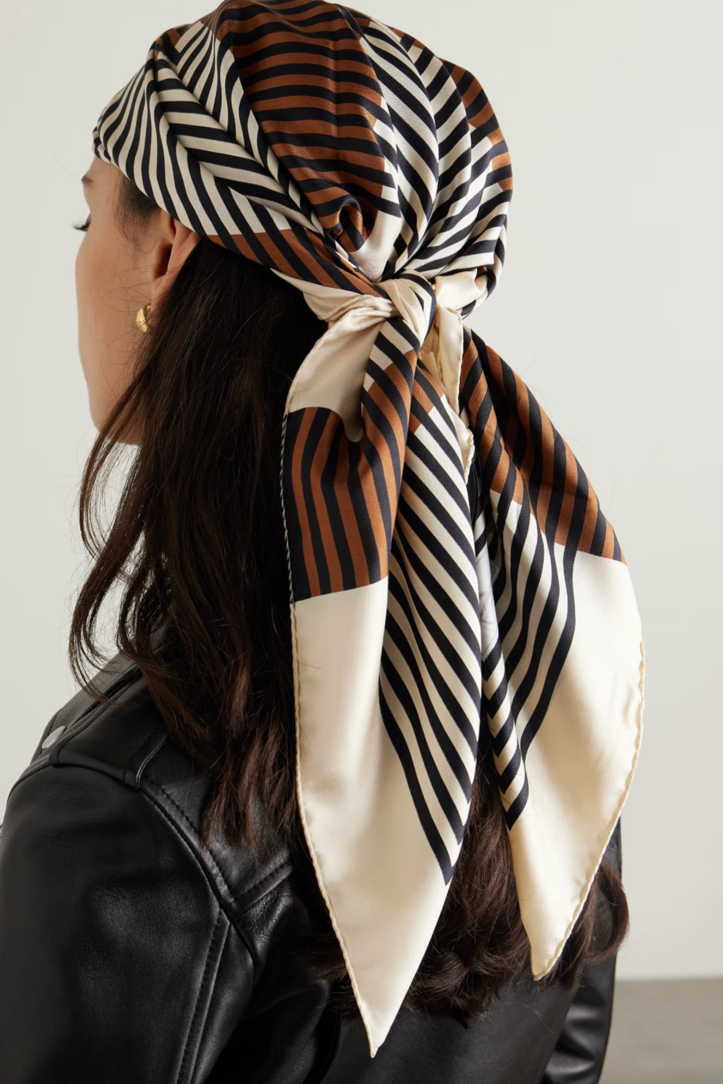 Printed Silk-satin Scarf