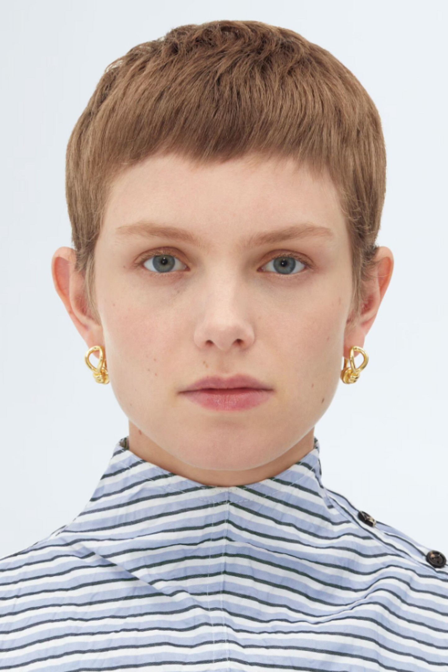 Knot Hoop Earrings