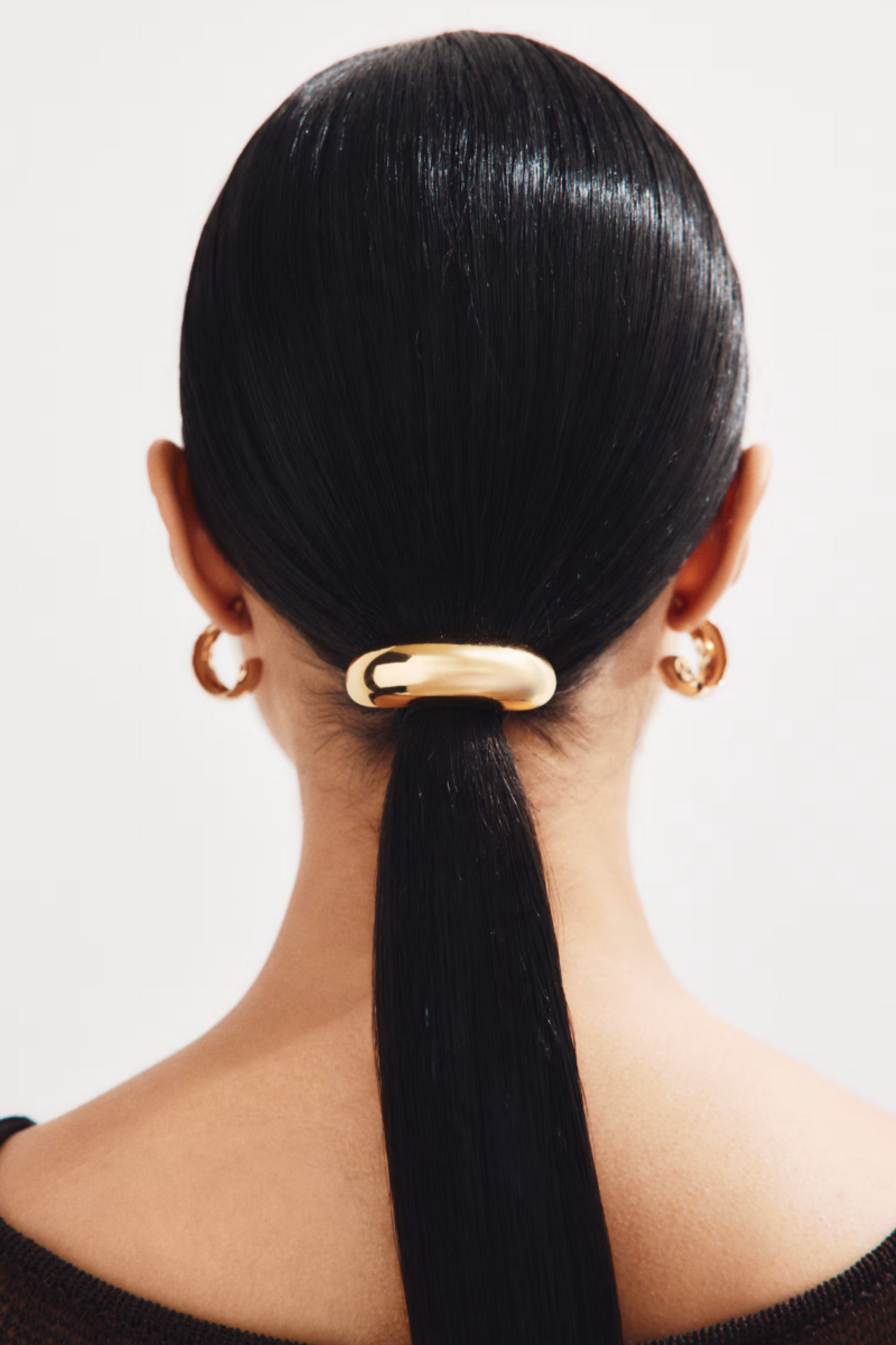 Glossy-Detail Hair Elastic