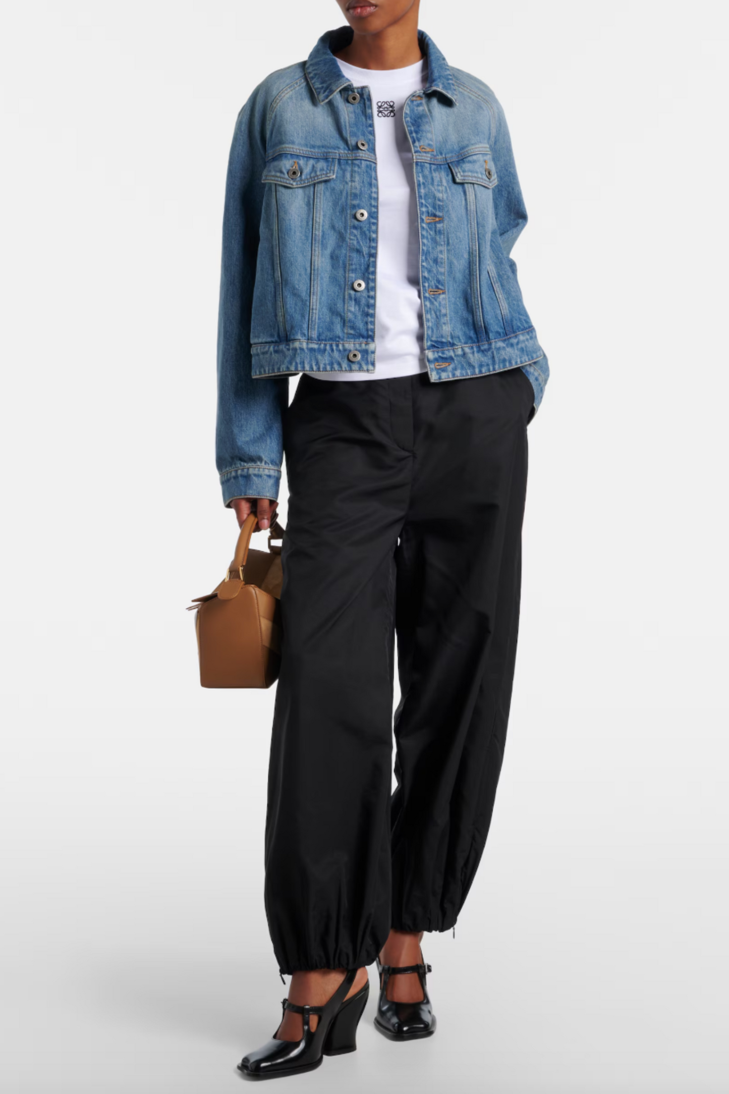 Cropped Denim Jacket