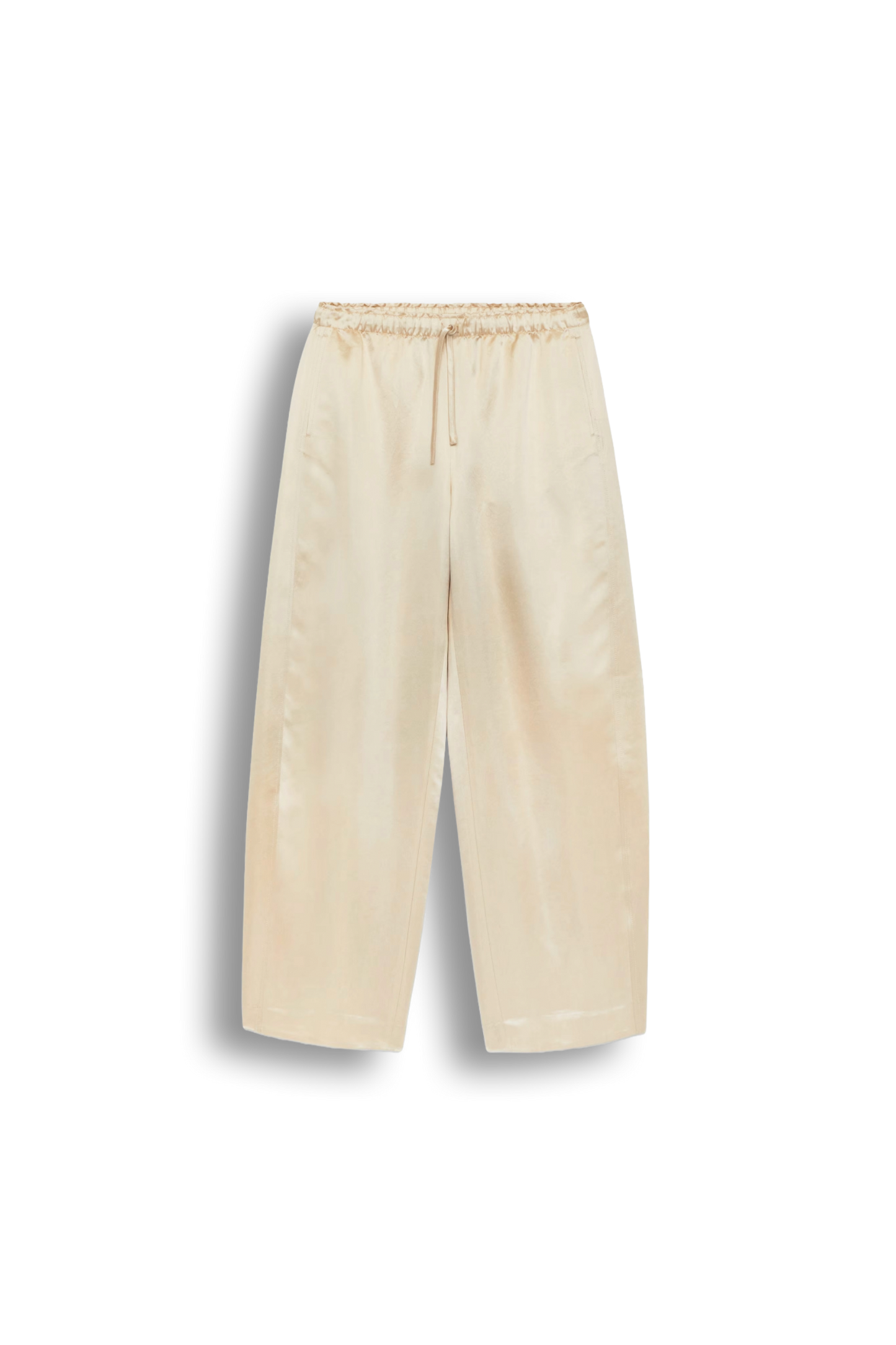 Drawstring Satin Trousers