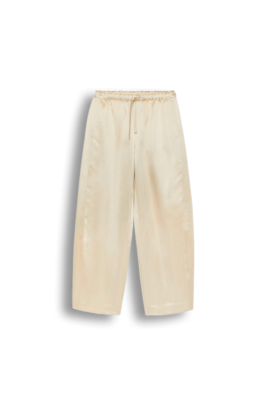 Drawstring Satin Trousers