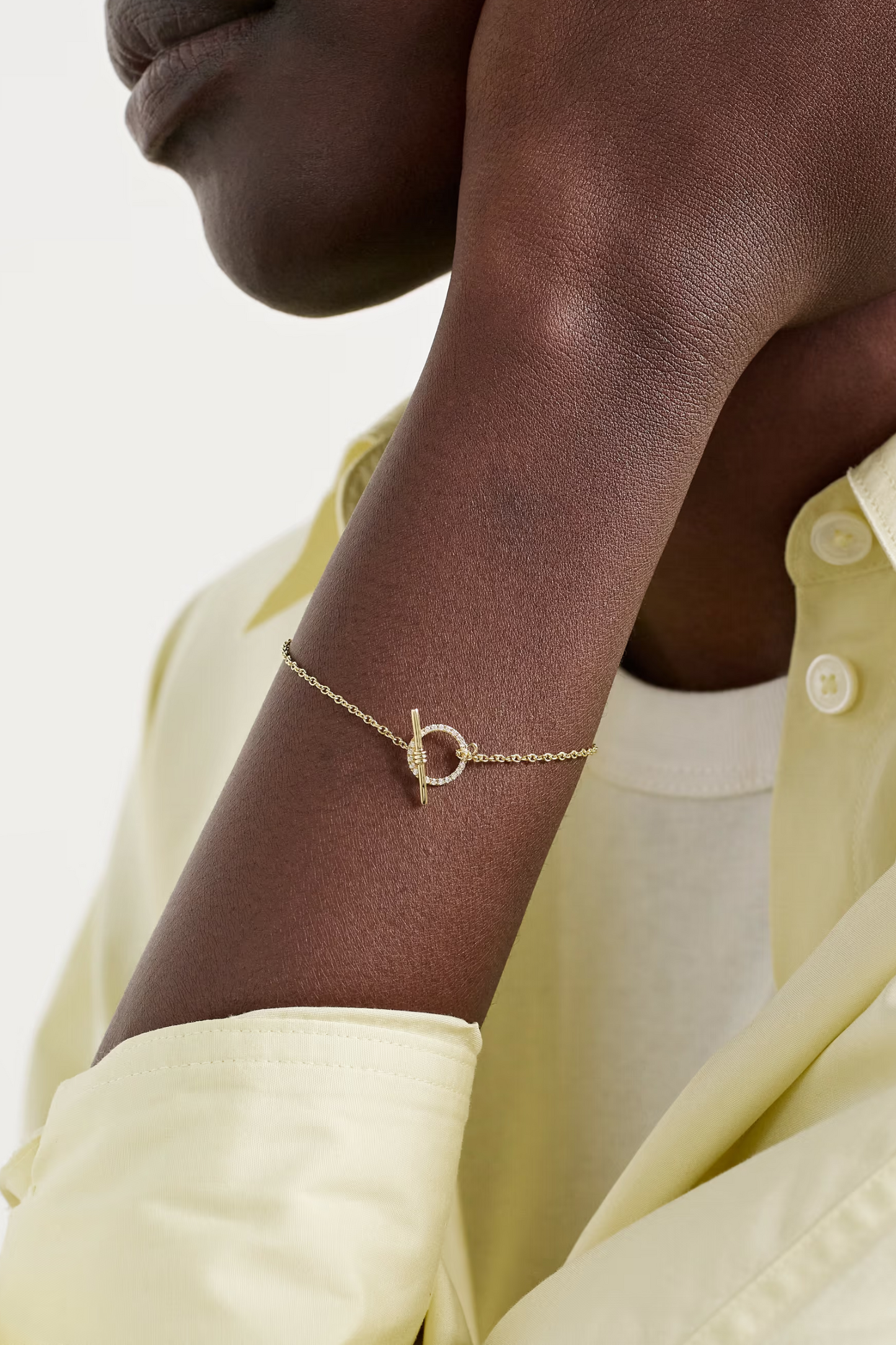 14-karat Gold Diamond Bracelet
