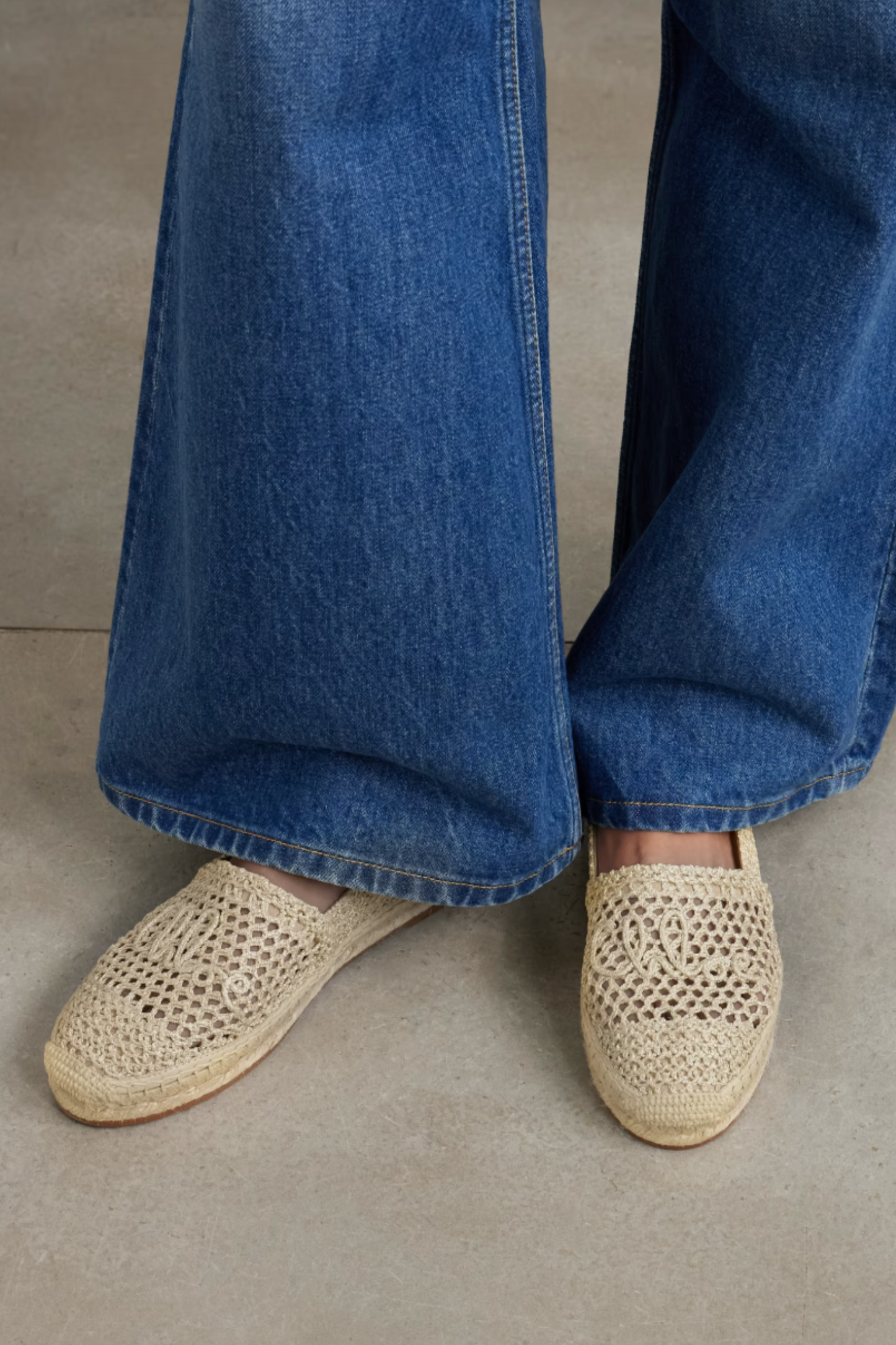 Isla Crocheted Espadrilles