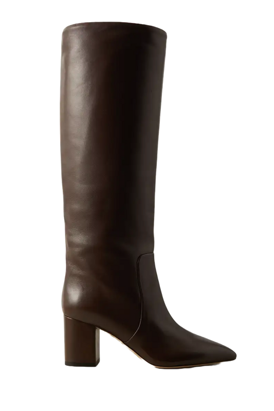 Anja Leather Knee Boots