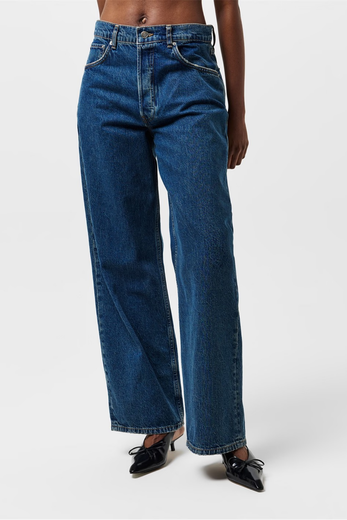 Manon High-rise Wide-leg Jeans