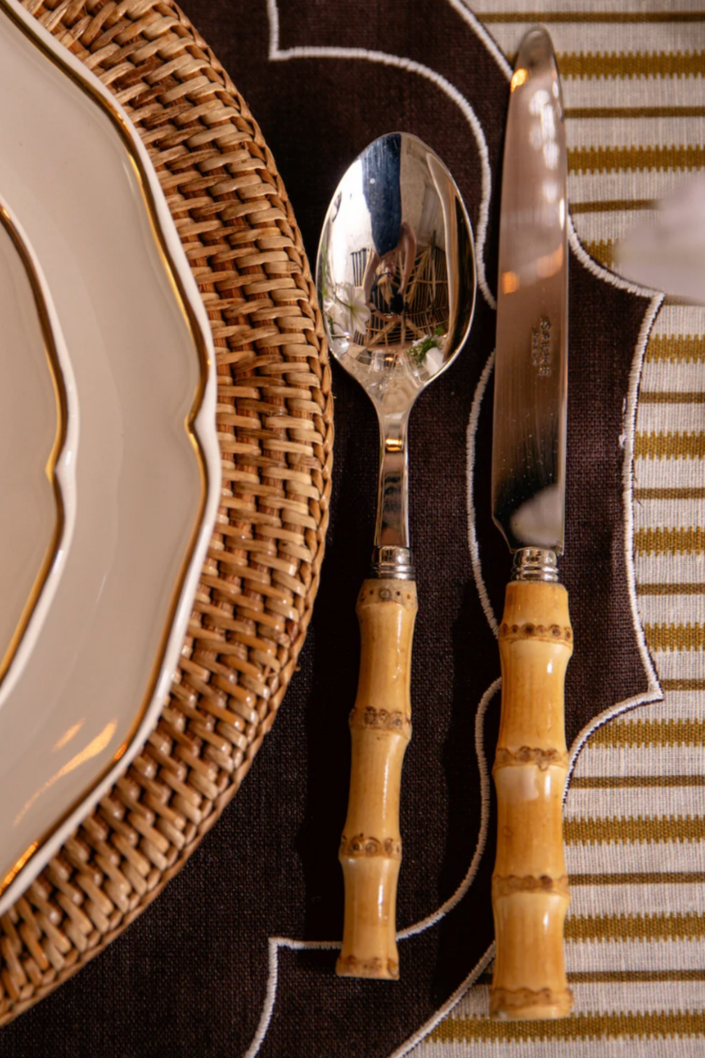 Bamboo Handle Cutlery
