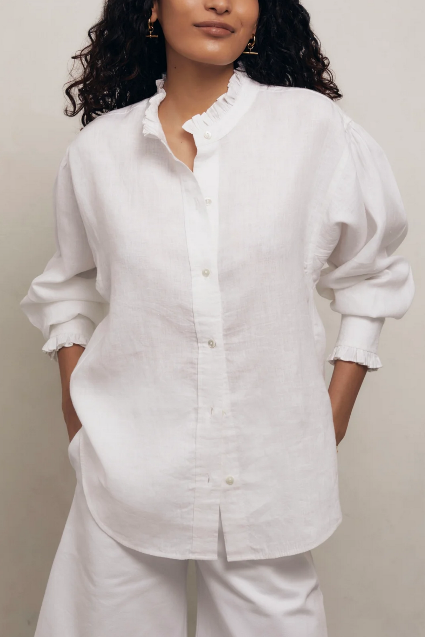 Jo - White Linen