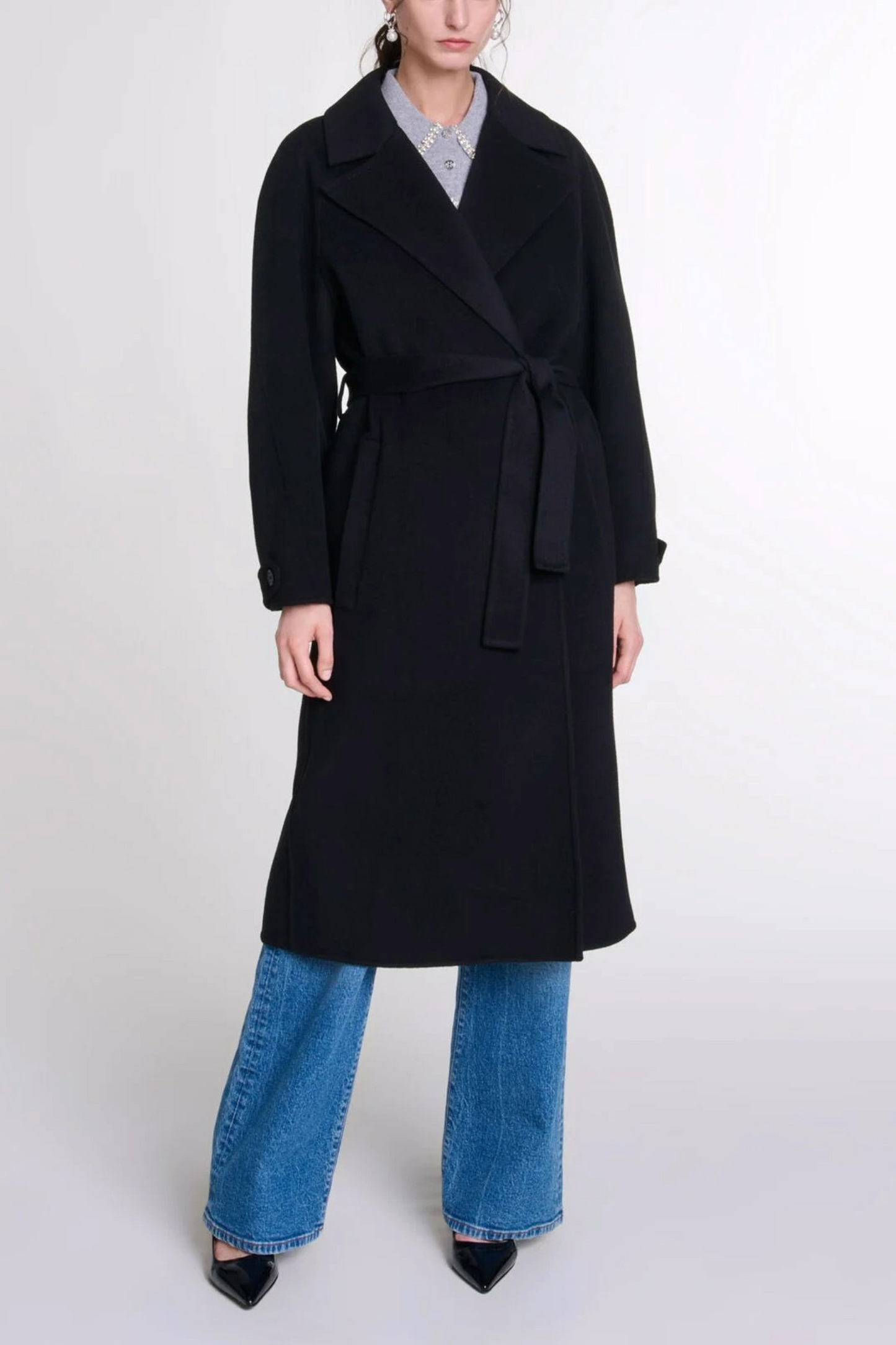 Double-faced Mid-length coat
