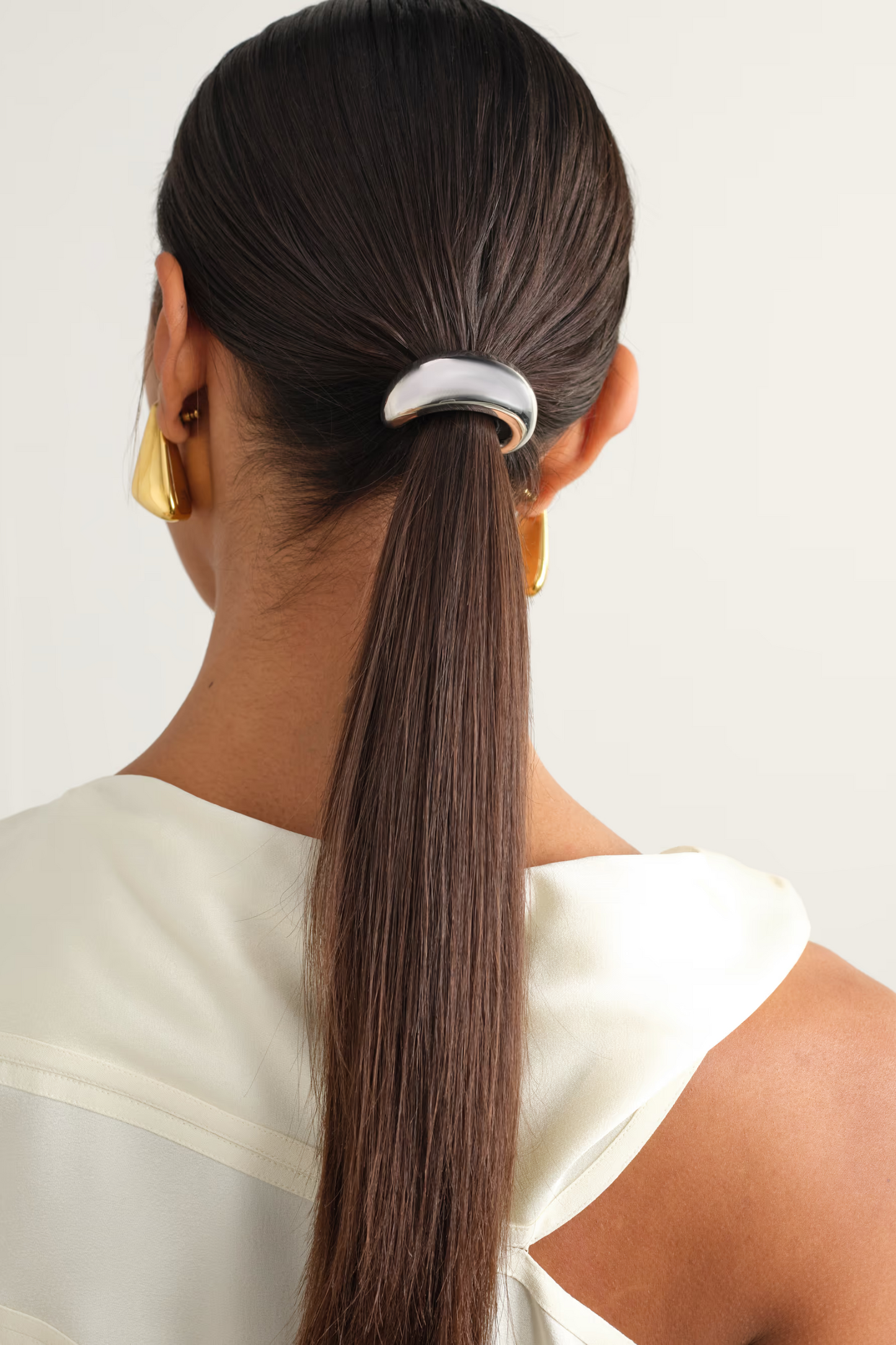 The Thea Silver-plated Hair Tie