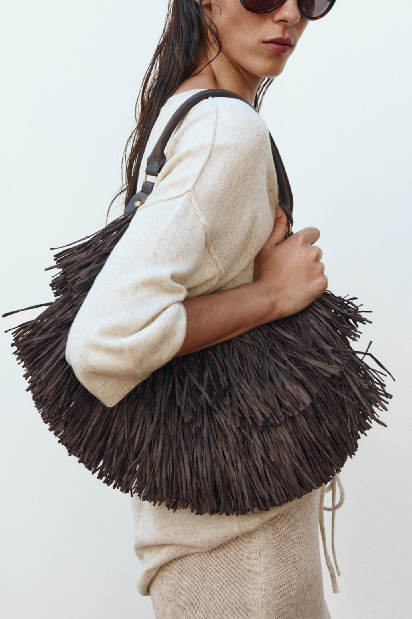 Fringed Tote Bag