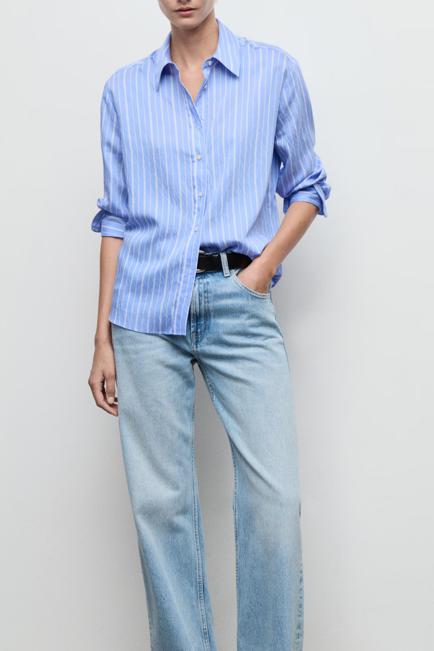 Striped Straight Shirt