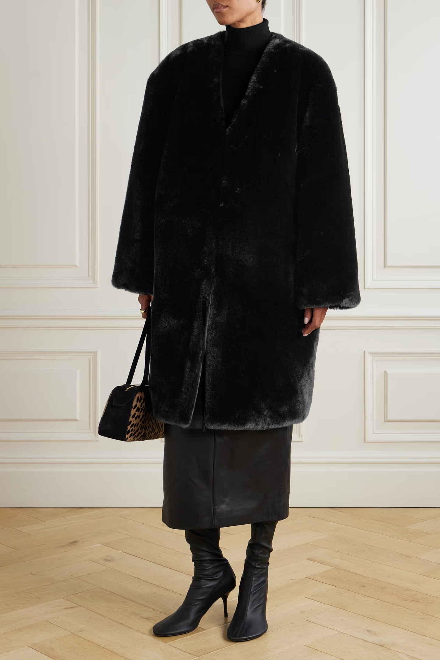 Matera Oversized Plush Coat