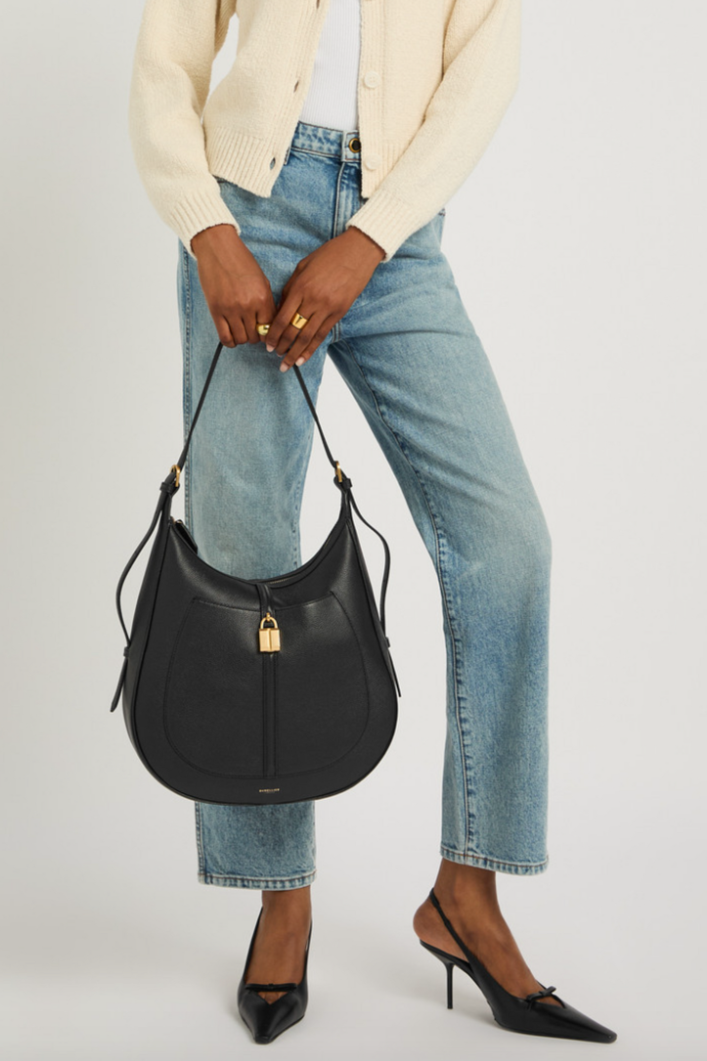 Siena Grained Leather Tote