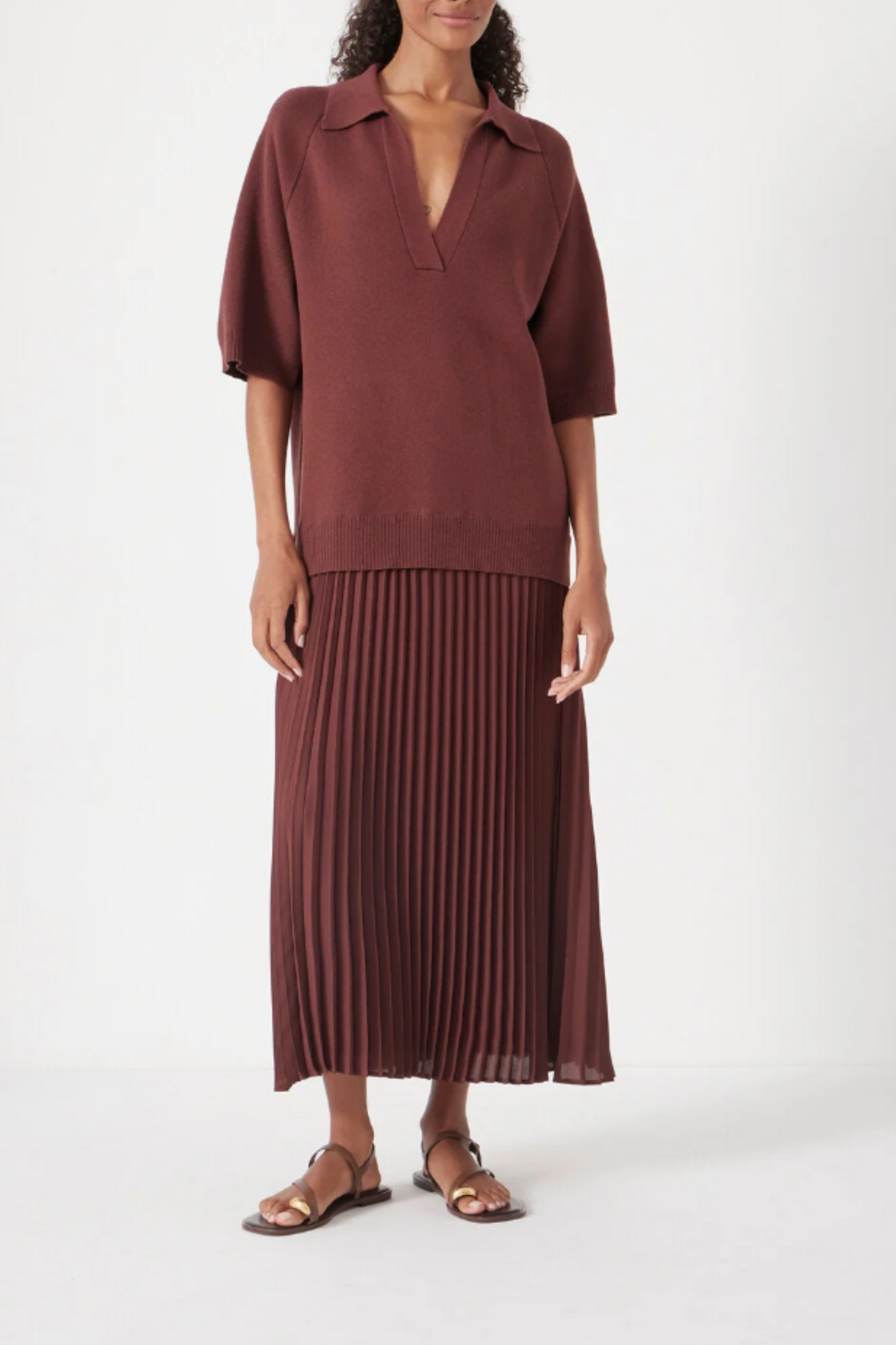 Gabriela Polo Knit Dress