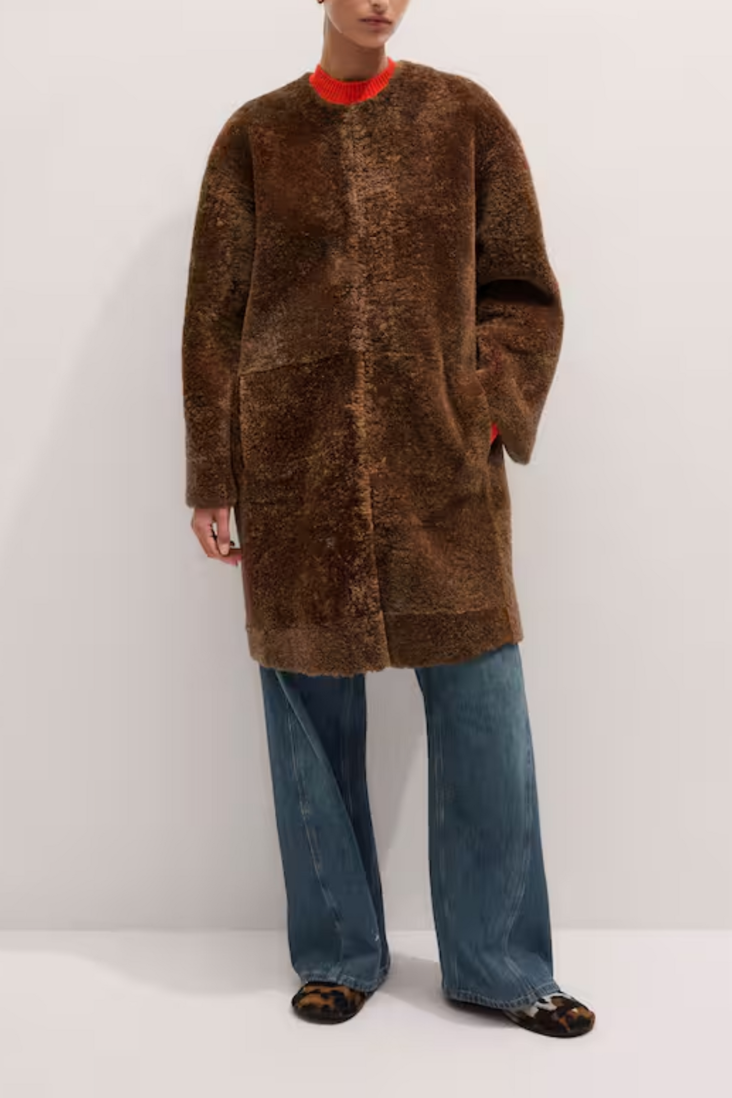 Luxe Collarless Coat