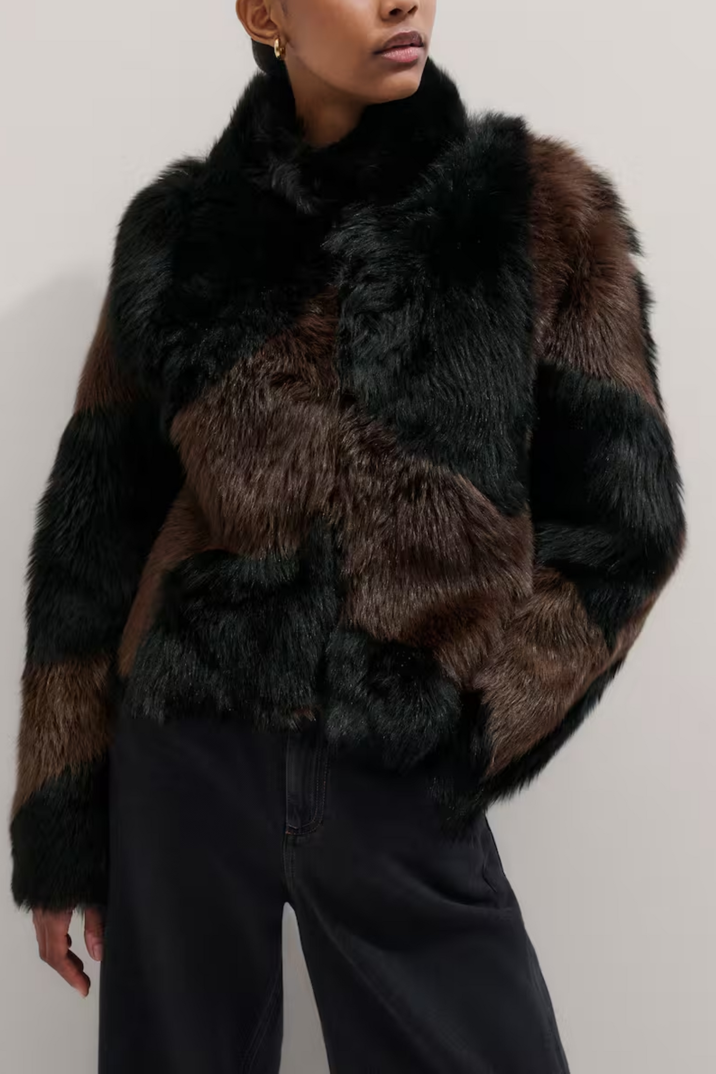 Luxe Patchwork Coat