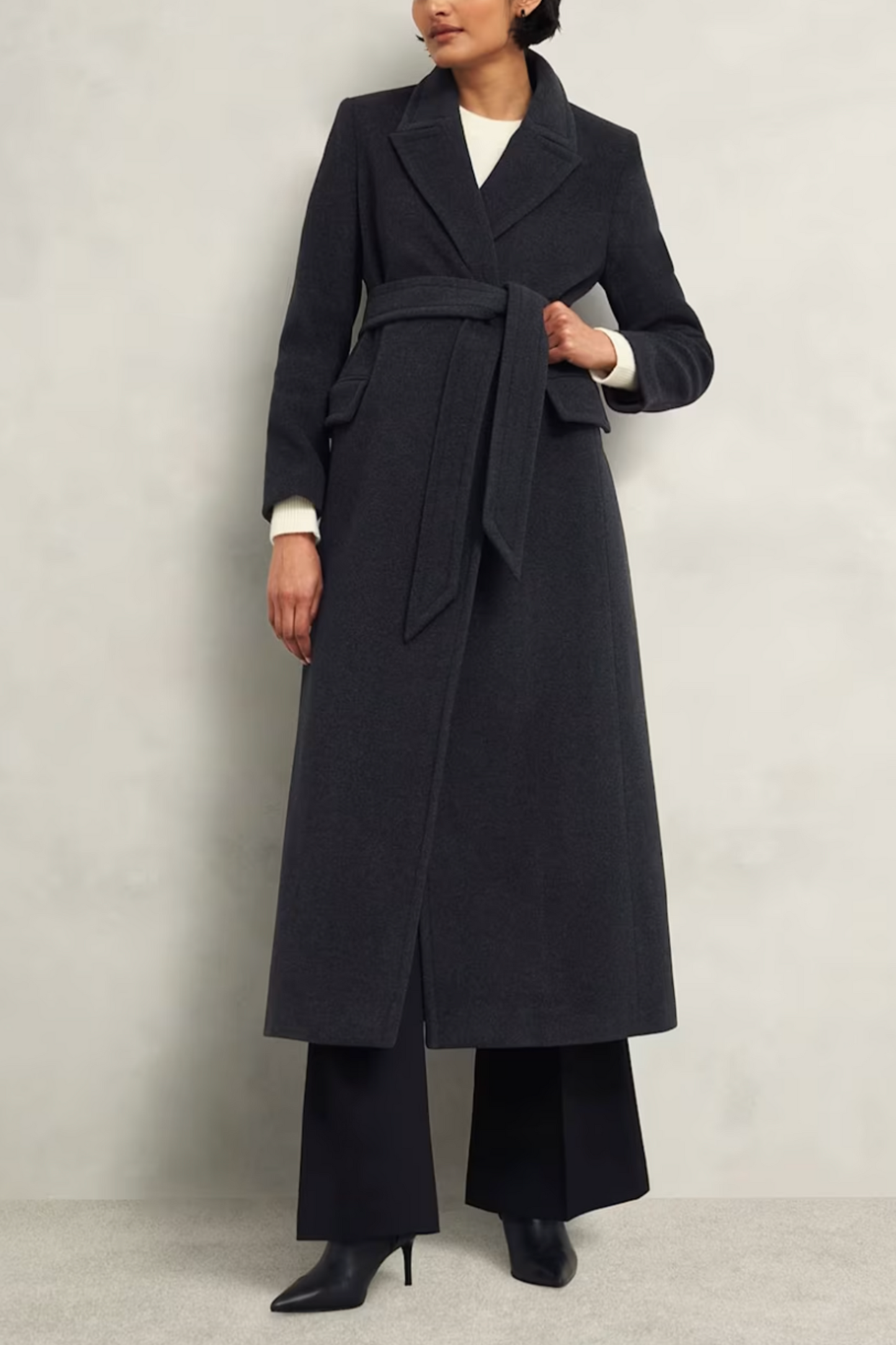 Clarendon Wool Blend Coat
