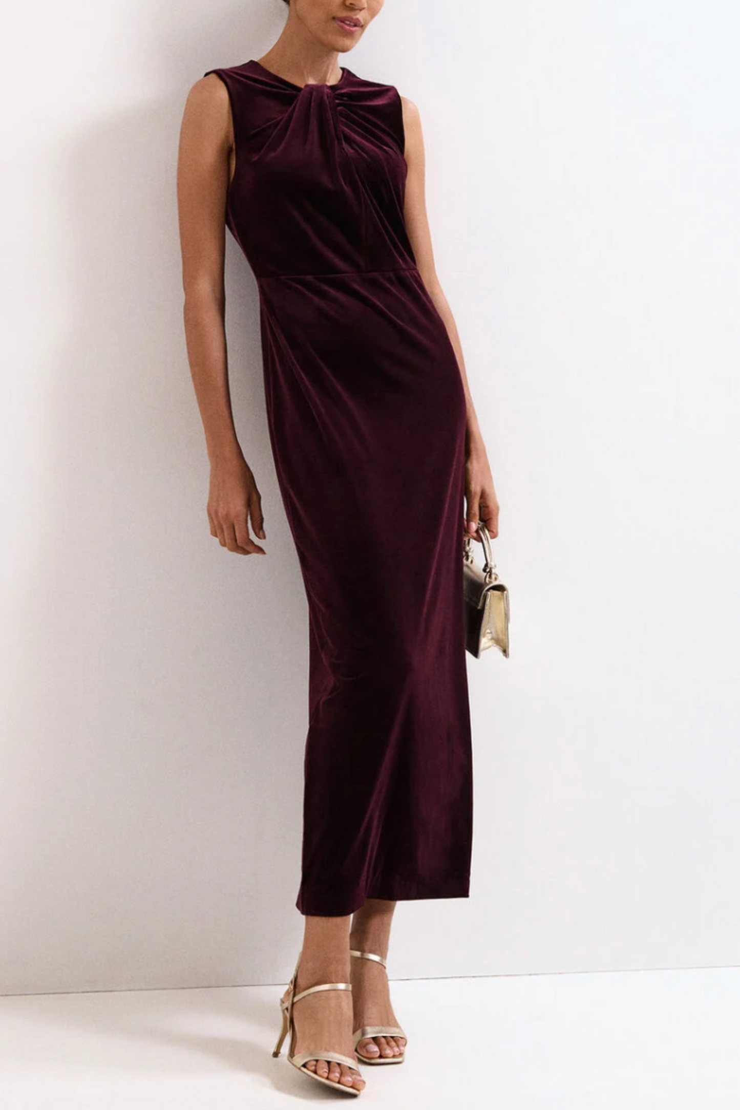 Ava Velvet Maxi Dress