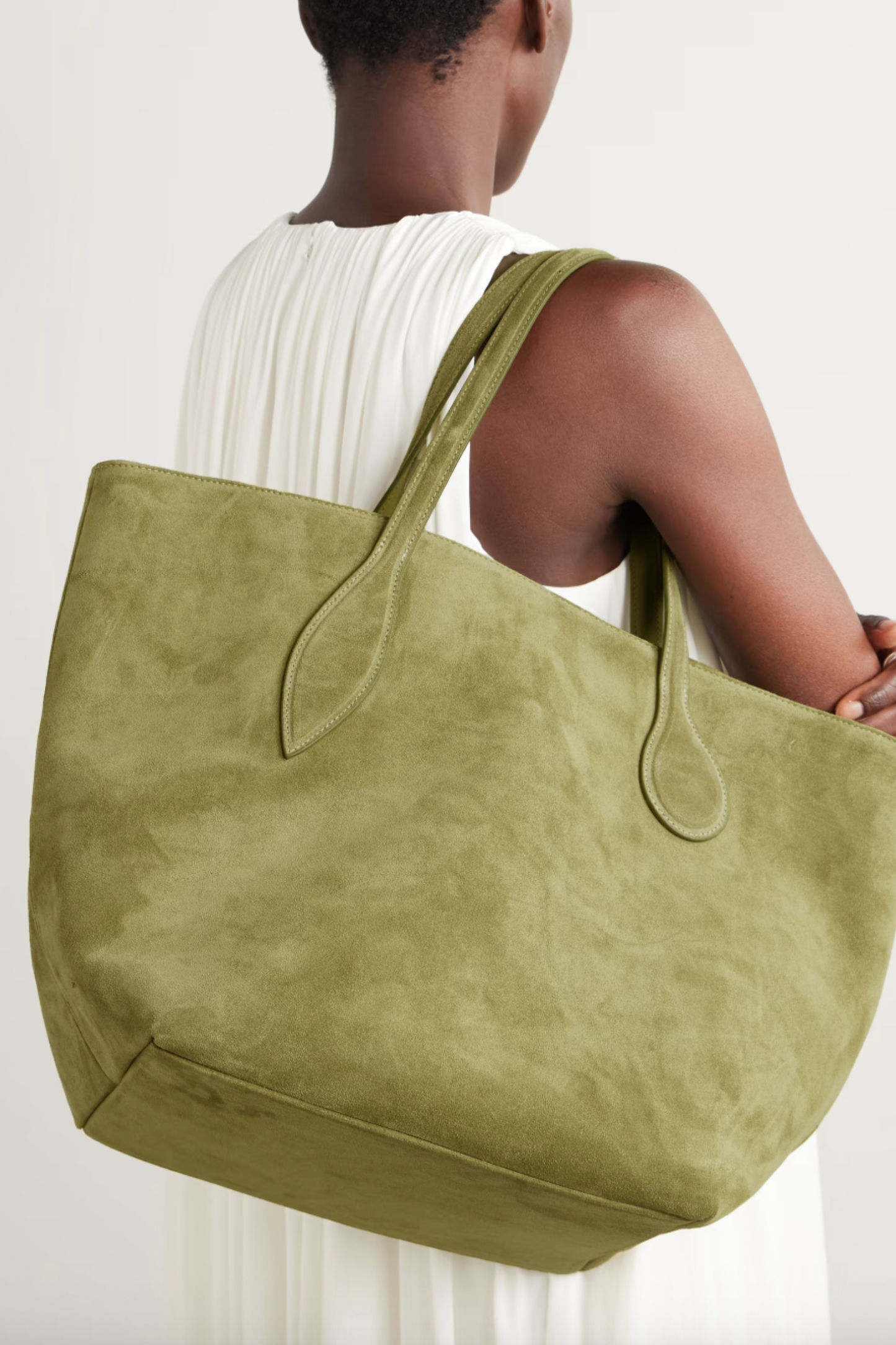 Sprout Large Suede Tote