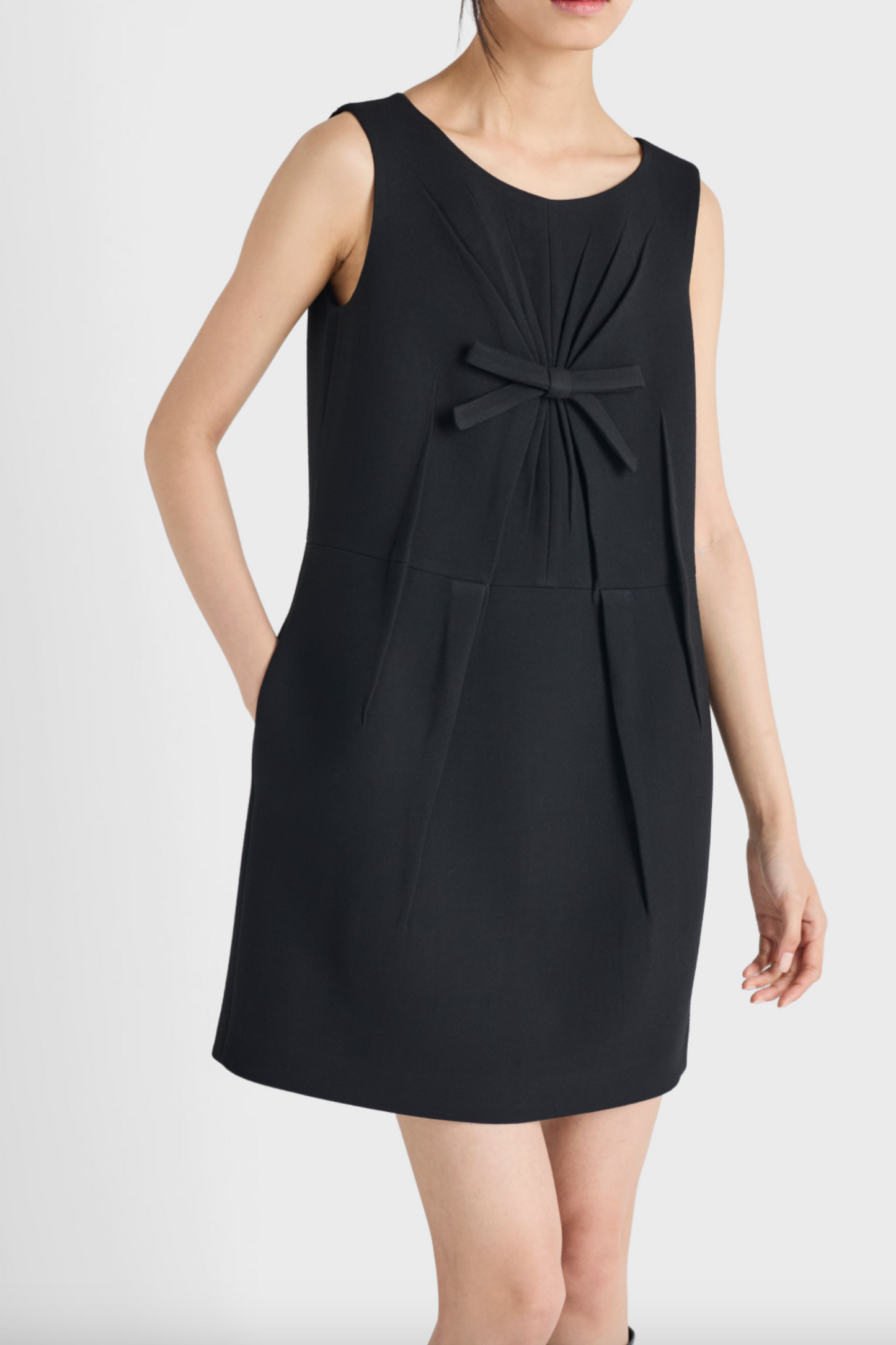 Natté Fabric Mini-dress