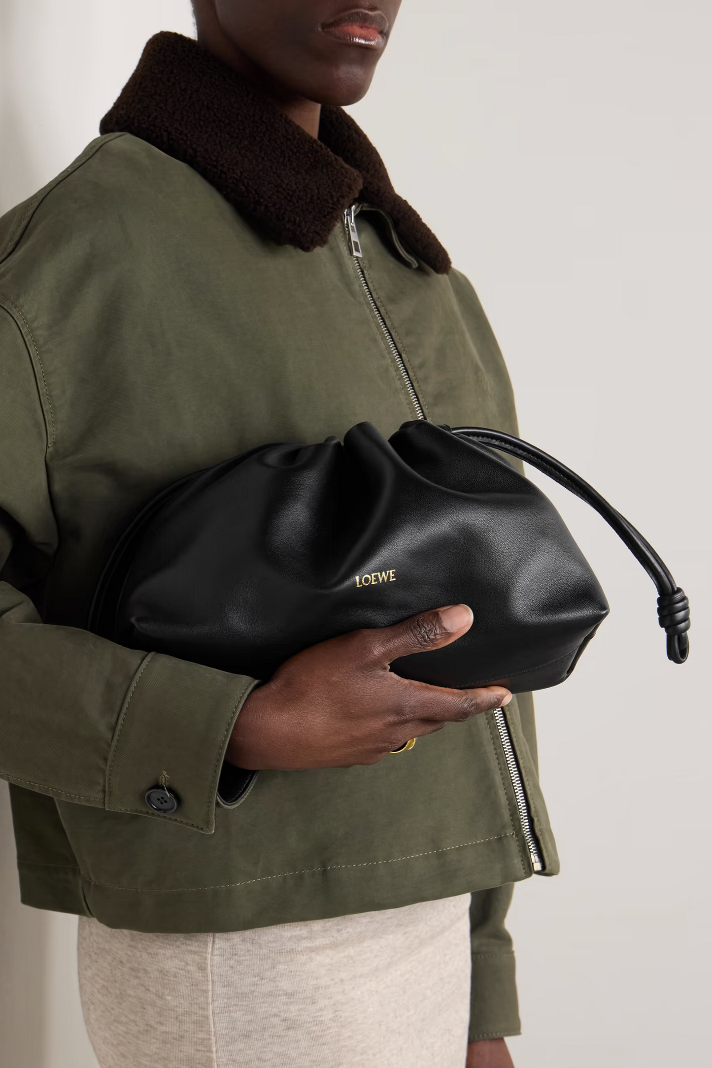 Flamenco Leather Clutch