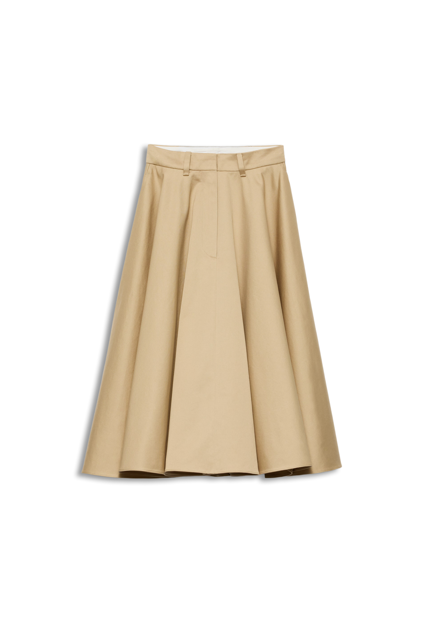 Chino Midi-Skirt