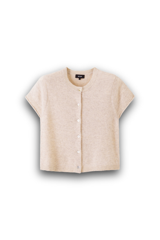 Women's Button-Through Knit Baby Tee