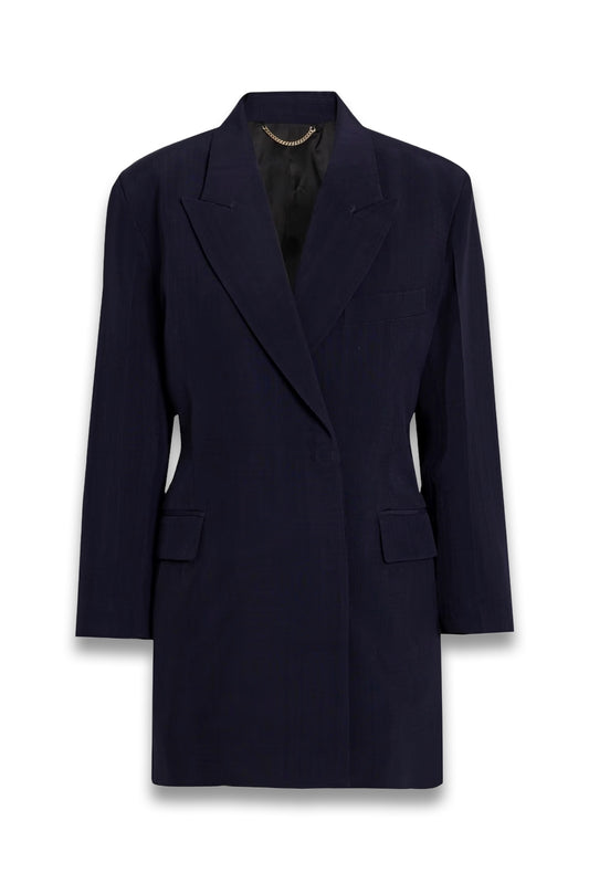 Jacquard Tuxedo Dress