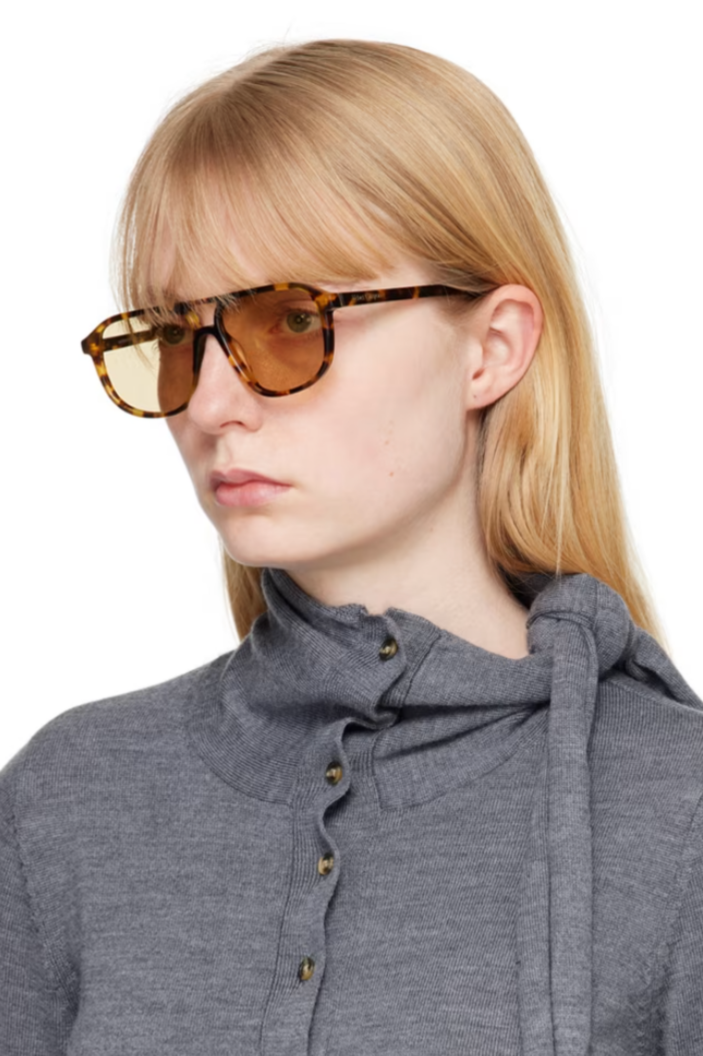 Tortoiseshell 'La Touriste' Sunglasses