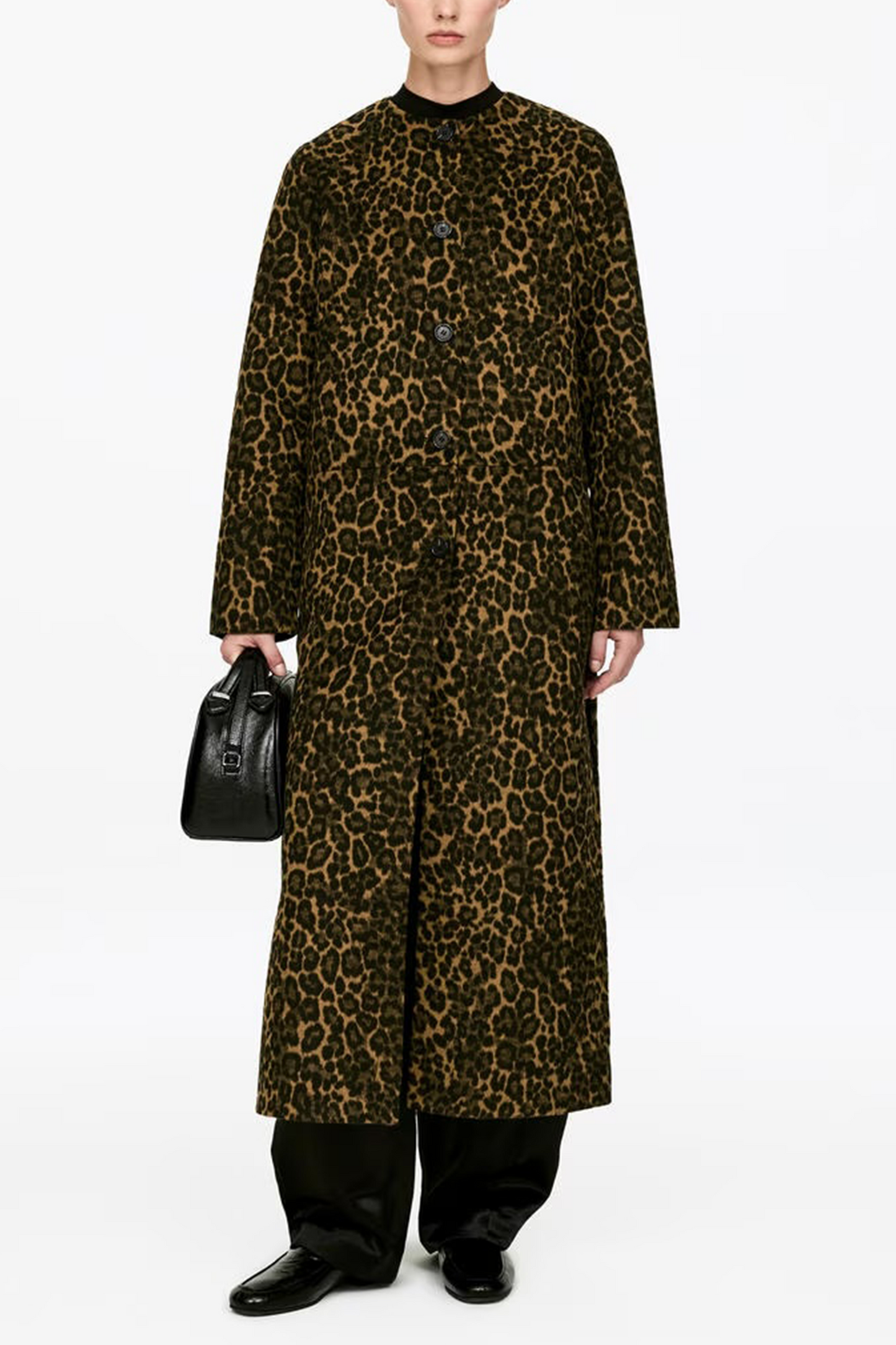 Double Wool-blend Coat