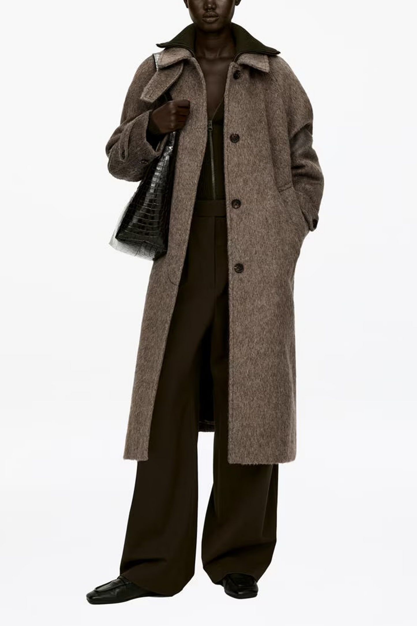 Wool-Alpaca Blend Coat