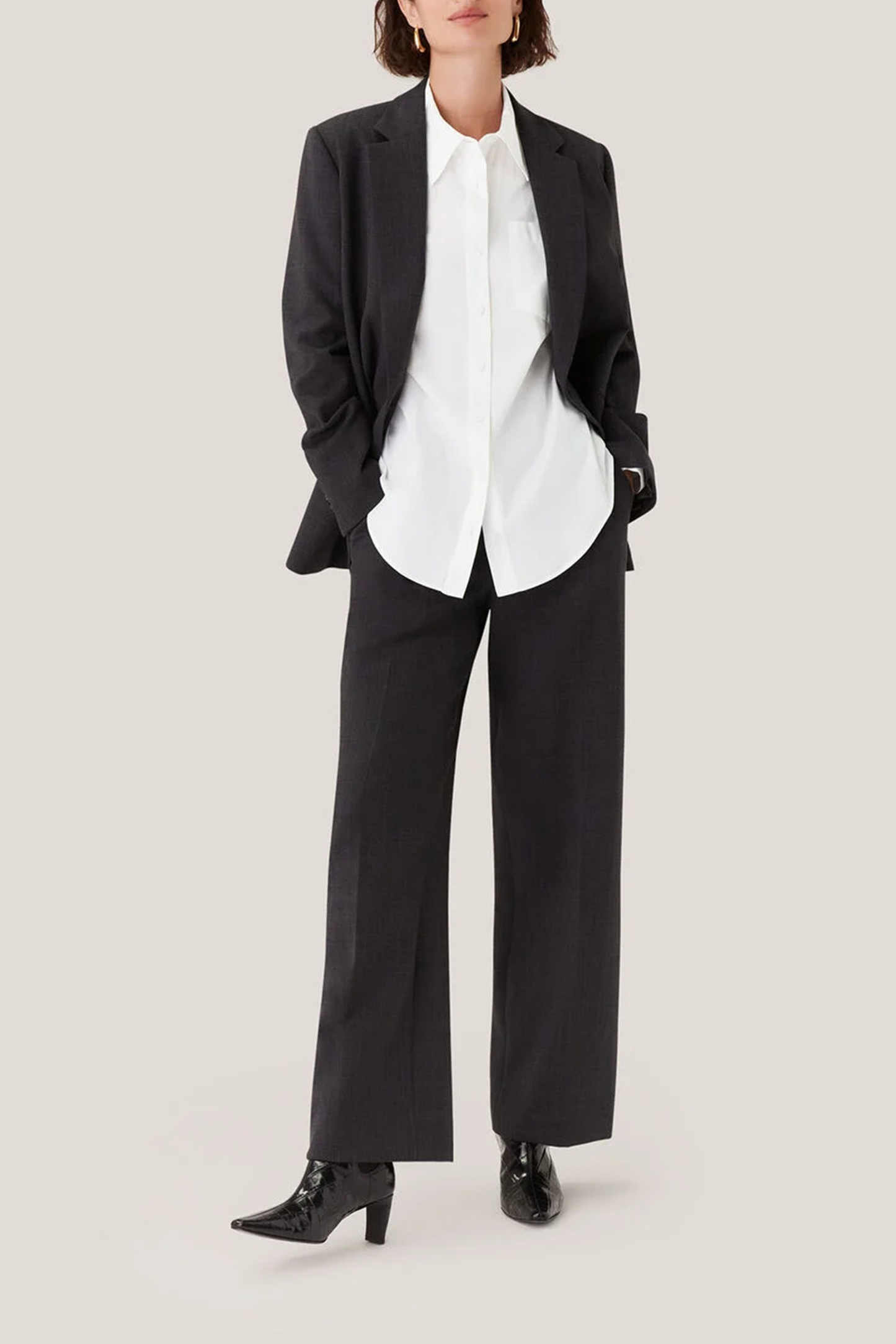 White Serena Cotton Shirt