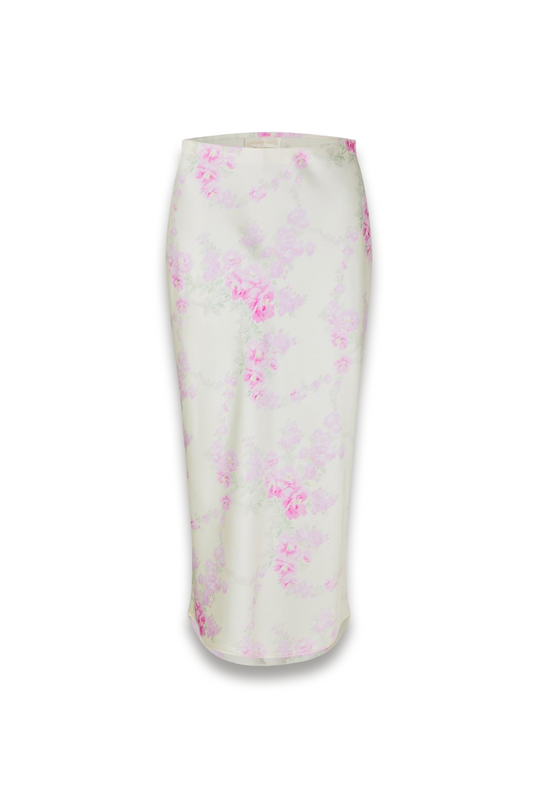 Women's Castle A-Line Lace Midi Skirt