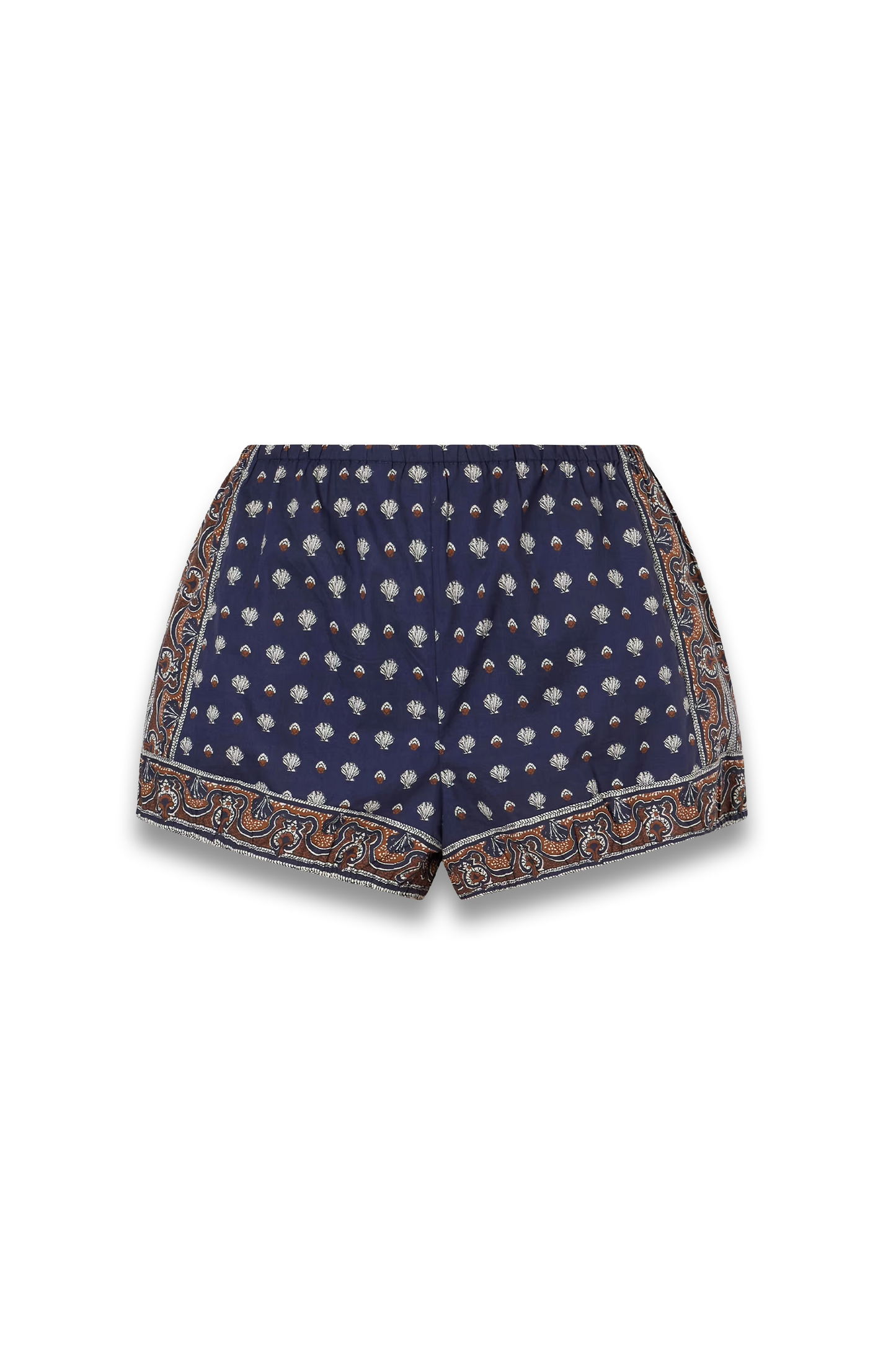 Vienna Printed Cotton Shorts