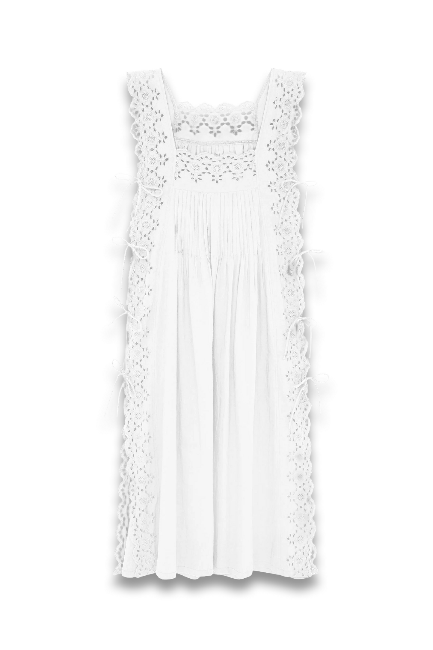 Vintage Lace Dress - White