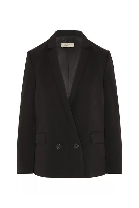 Grace Plain Oversized Double Breasted Blazer