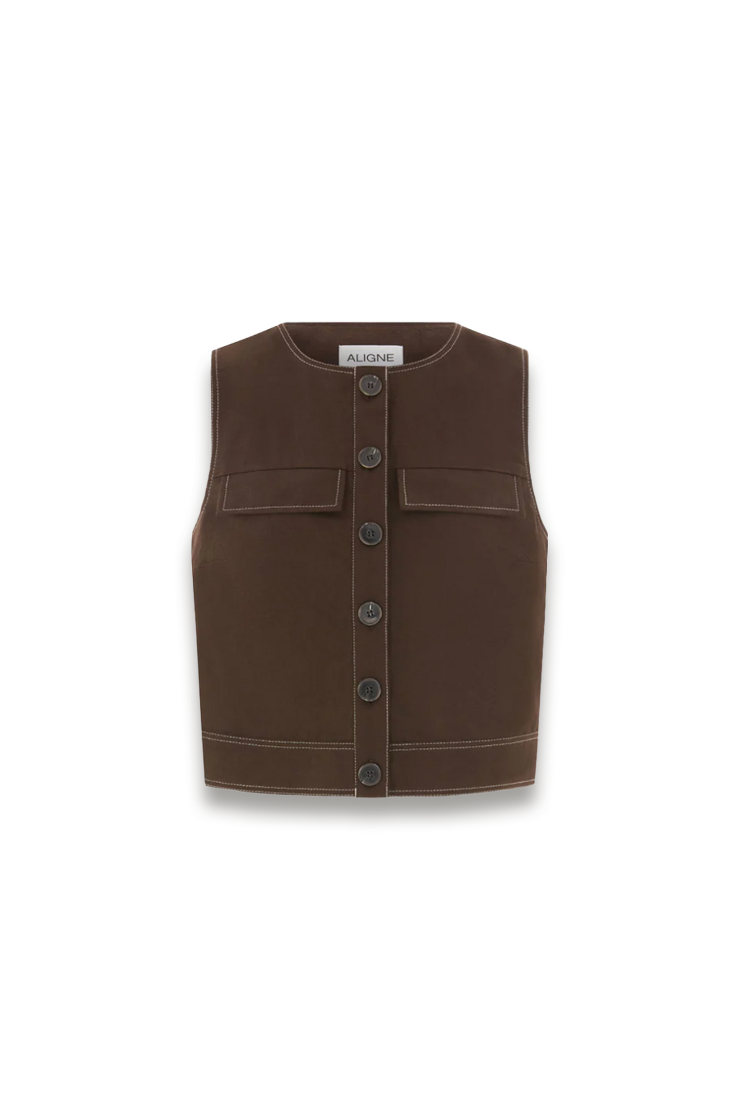 Summer Utility Linen Top