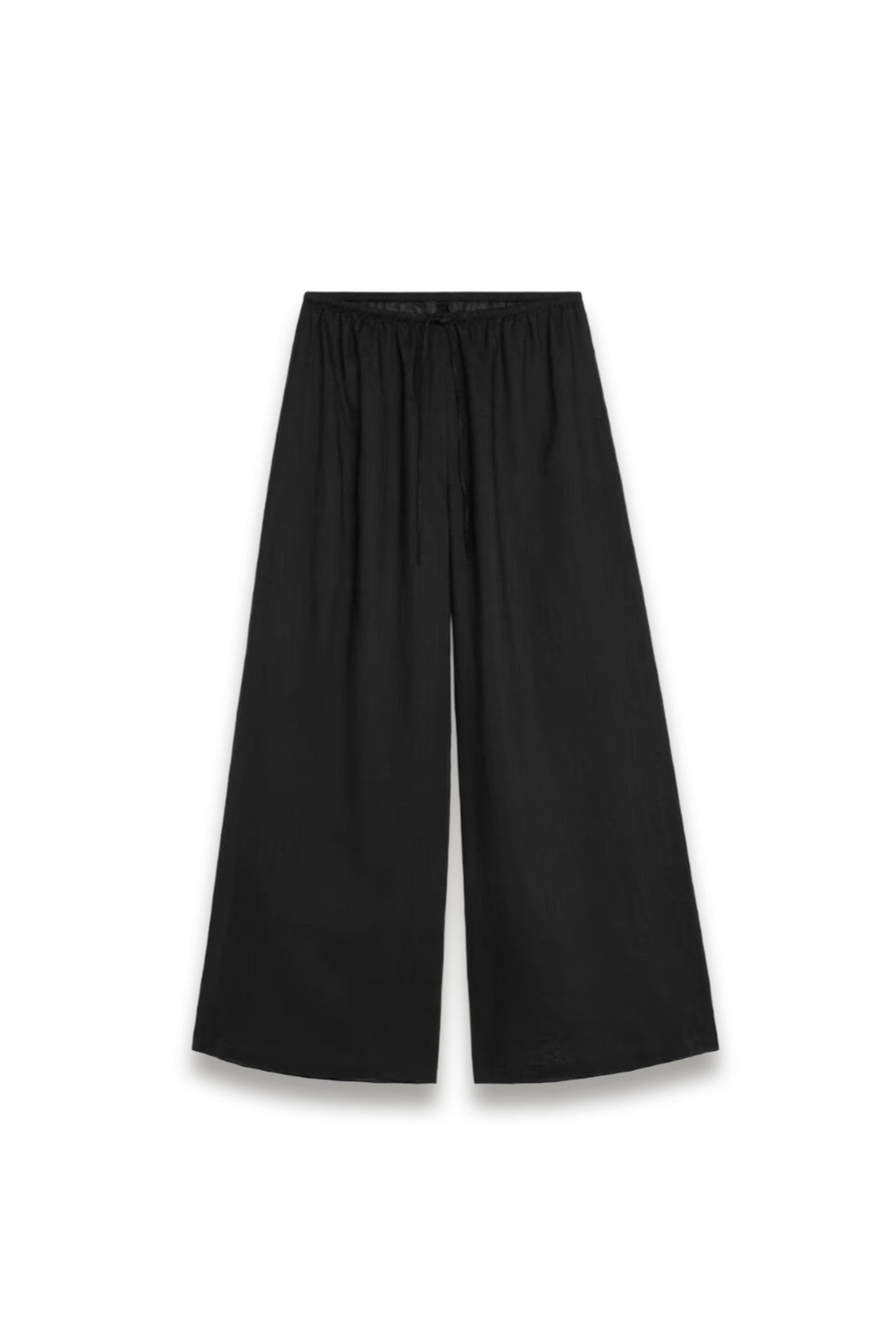 Ramie Drawstring Trousers