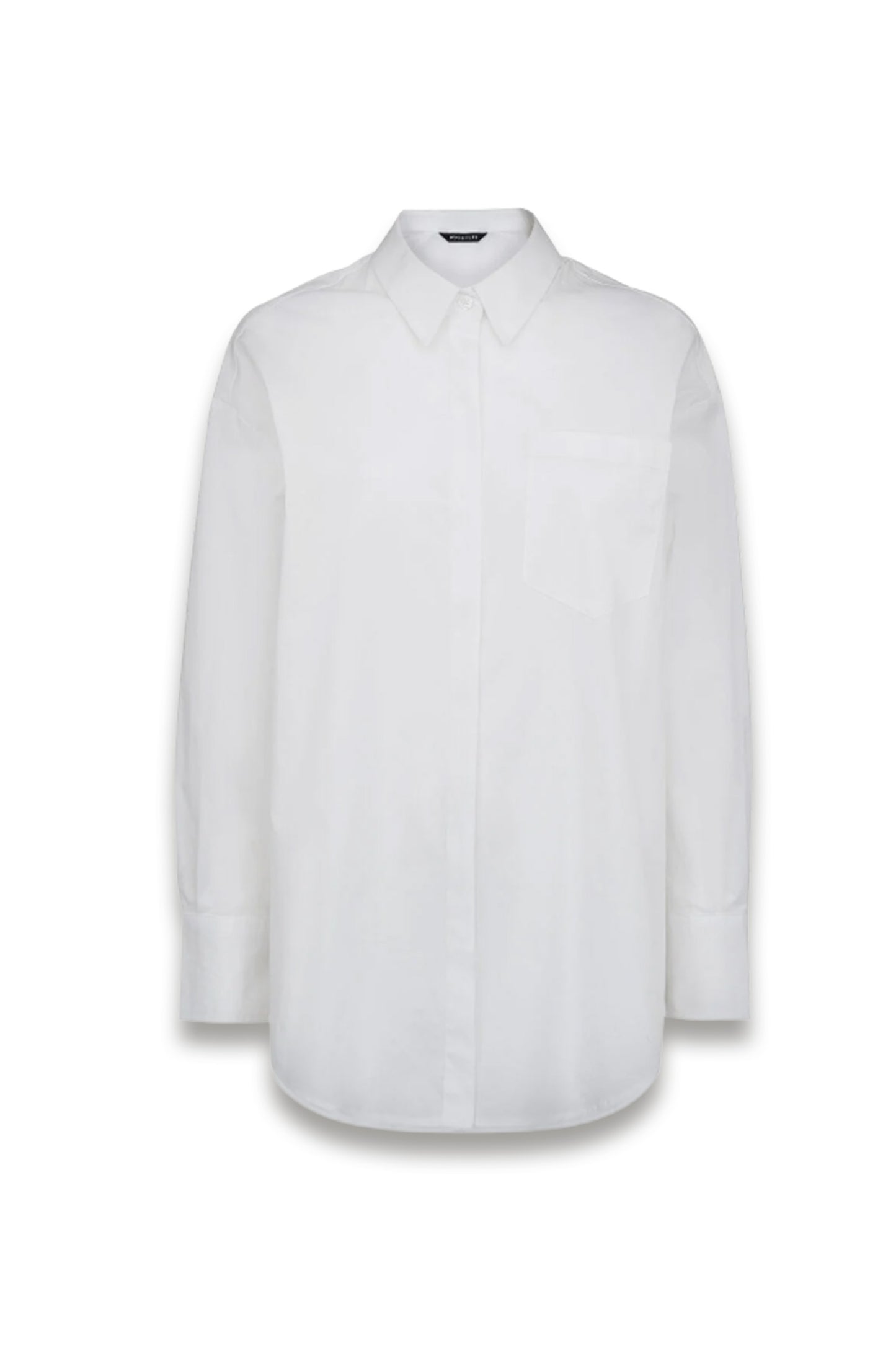 White Oversized Cotton Shirt