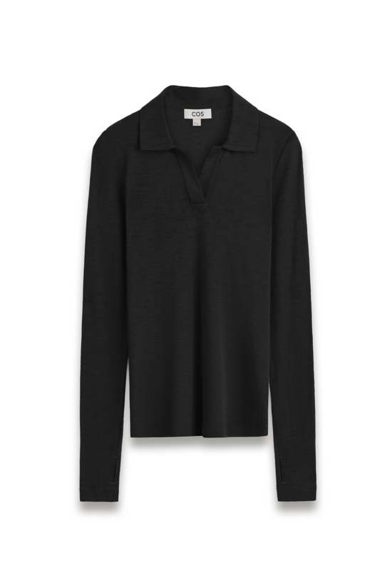 Merino Wool Polo Shirt