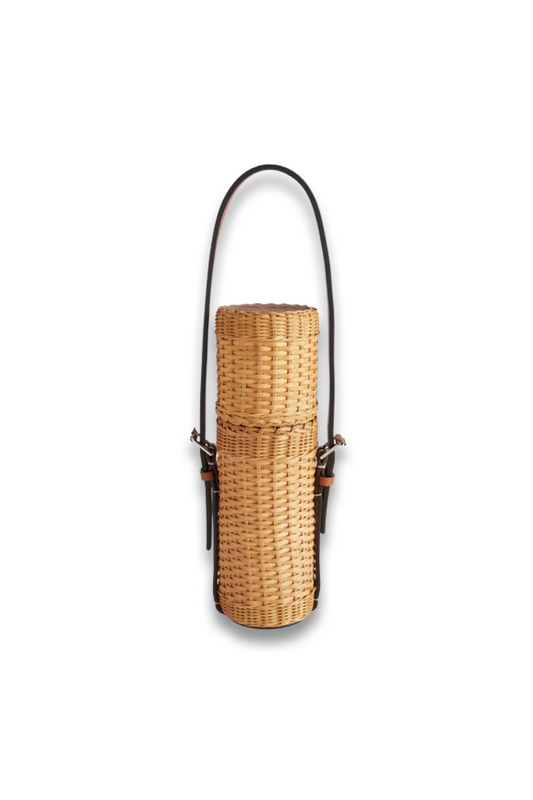 Bailey Wicker Wine Tote