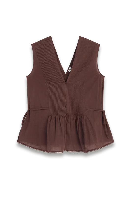 Pintuck Top