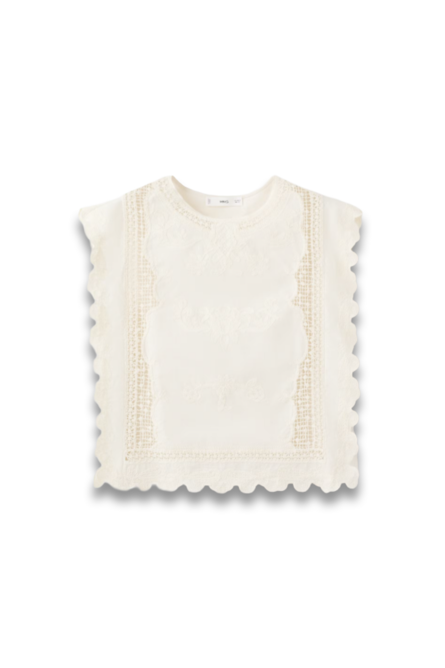 Cotton Top with Embroidered Details
