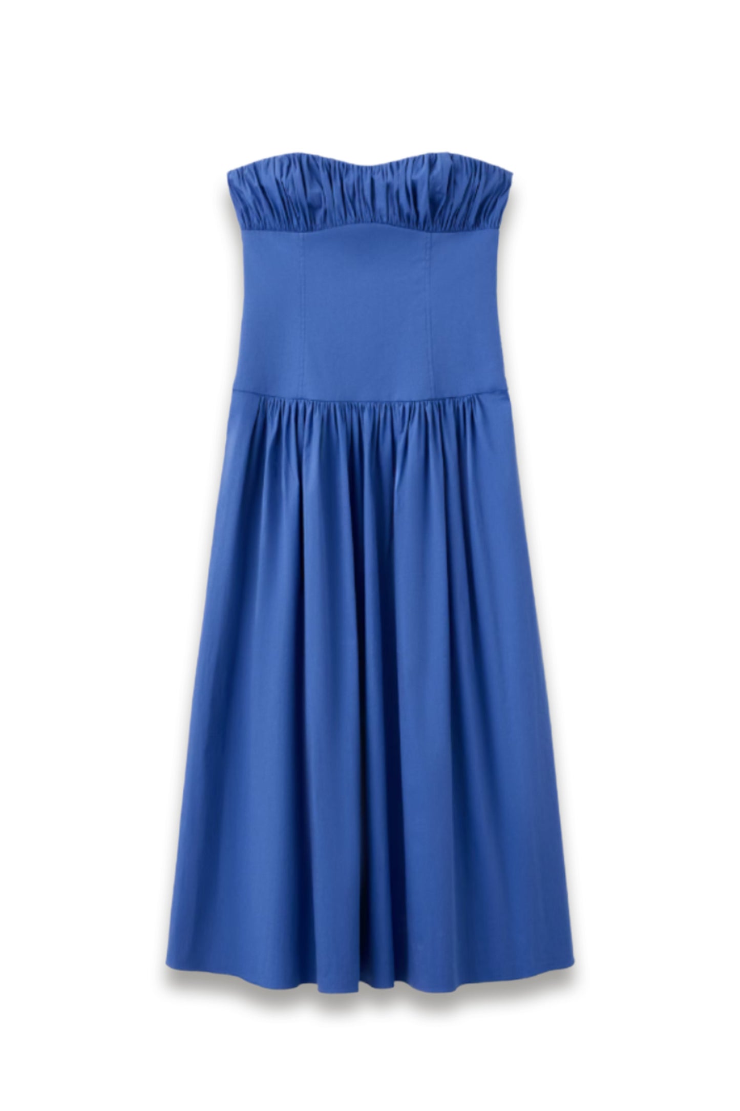 Ruched Strapless Dress
